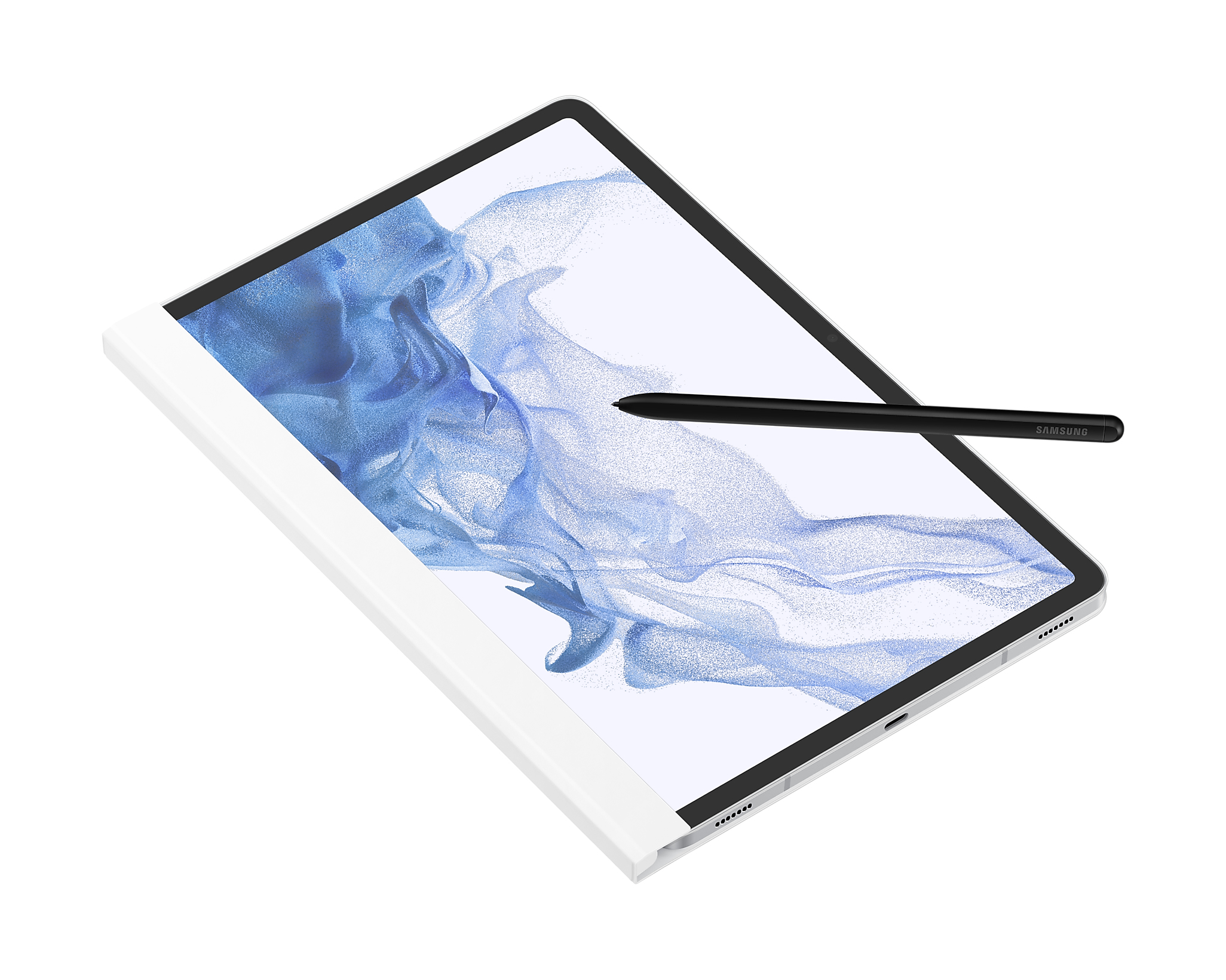 Samsung EF-ZX700 - Flip-Hülle für Tablet - weiß