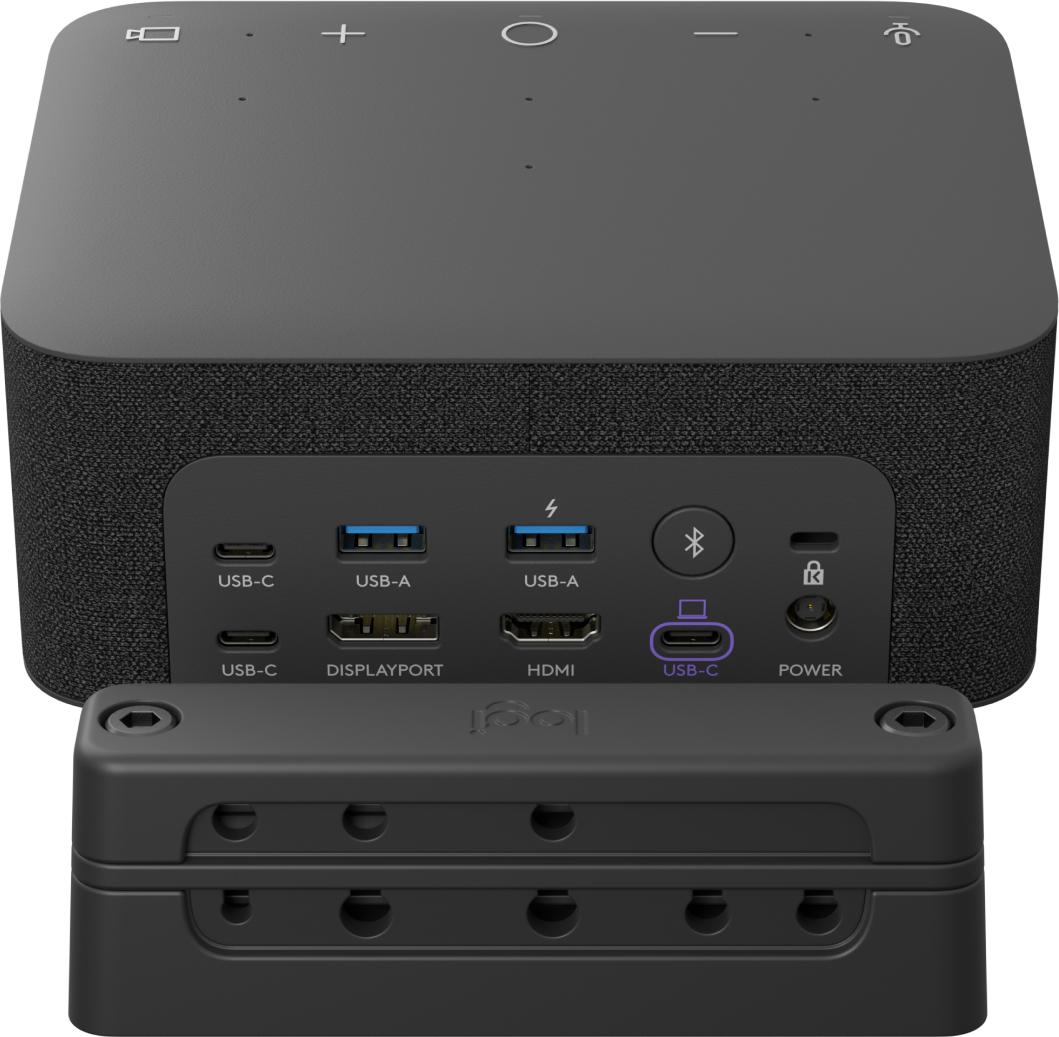 Logitech Logi Dock Focus Room Kit - Kit für Videokonferenzen (Logitech BRIO Ultra HD Pro Webcam, Log