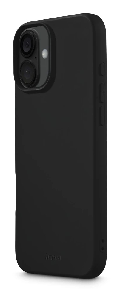Hama Fantastic Feel, Cover, Apple, iPhone 16 Plus, 17 cm (6.7"), Schwarz