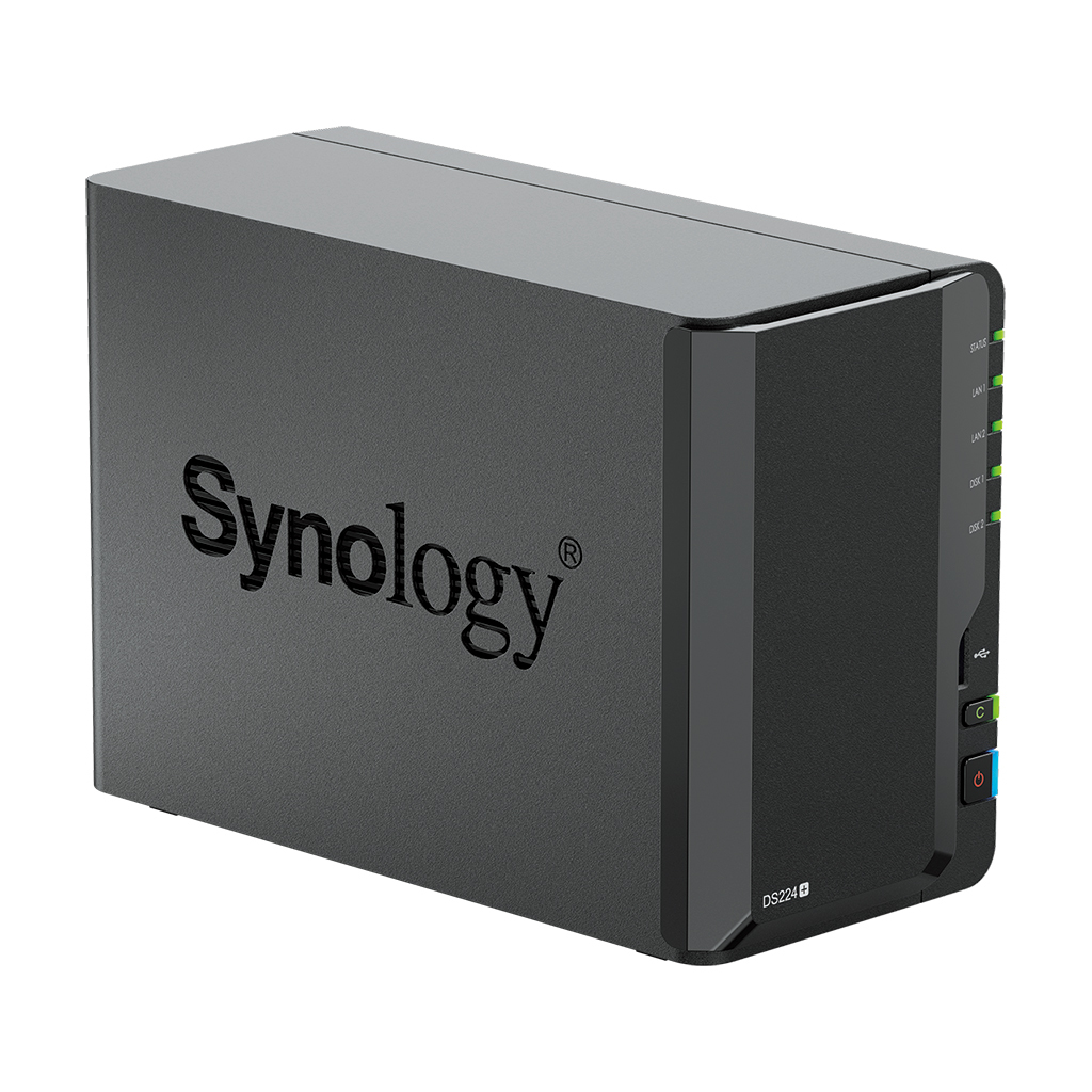 Synology DiskStation DS224+, 2GB RAM, 2x Gb LAN