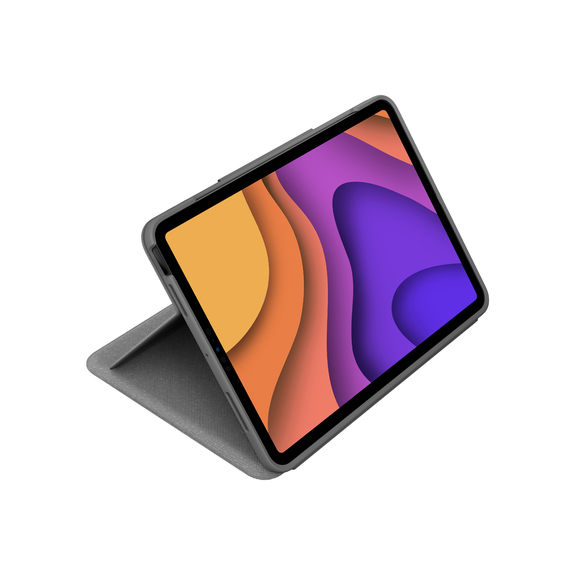 Logitech Folio Touch - Tastatur und Foliohülle - mit Trackpad - hinterleuchtet - Apple Smart connect