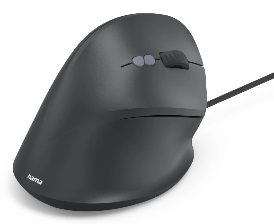 Hama ECM-500R - Vertikale Maus - ergonomisch