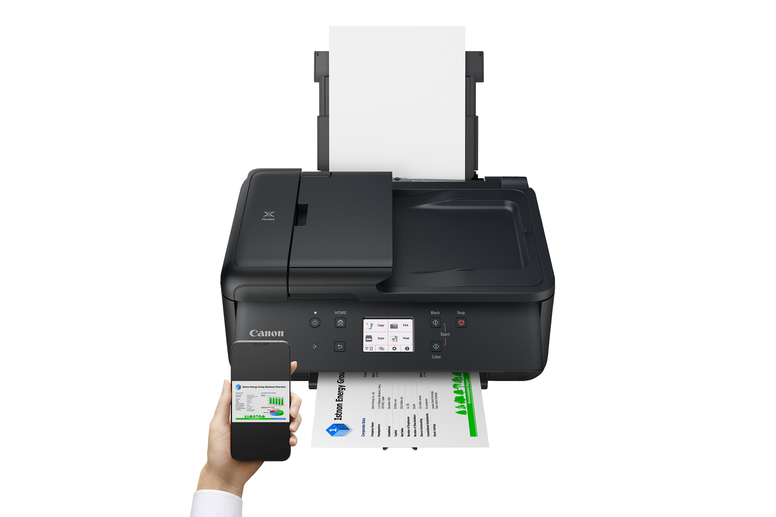 Canon PIXMA TR7650 - Multifunktionsdrucker - Farbe - Tintenstrahl - A4 (210 x 297 mm)