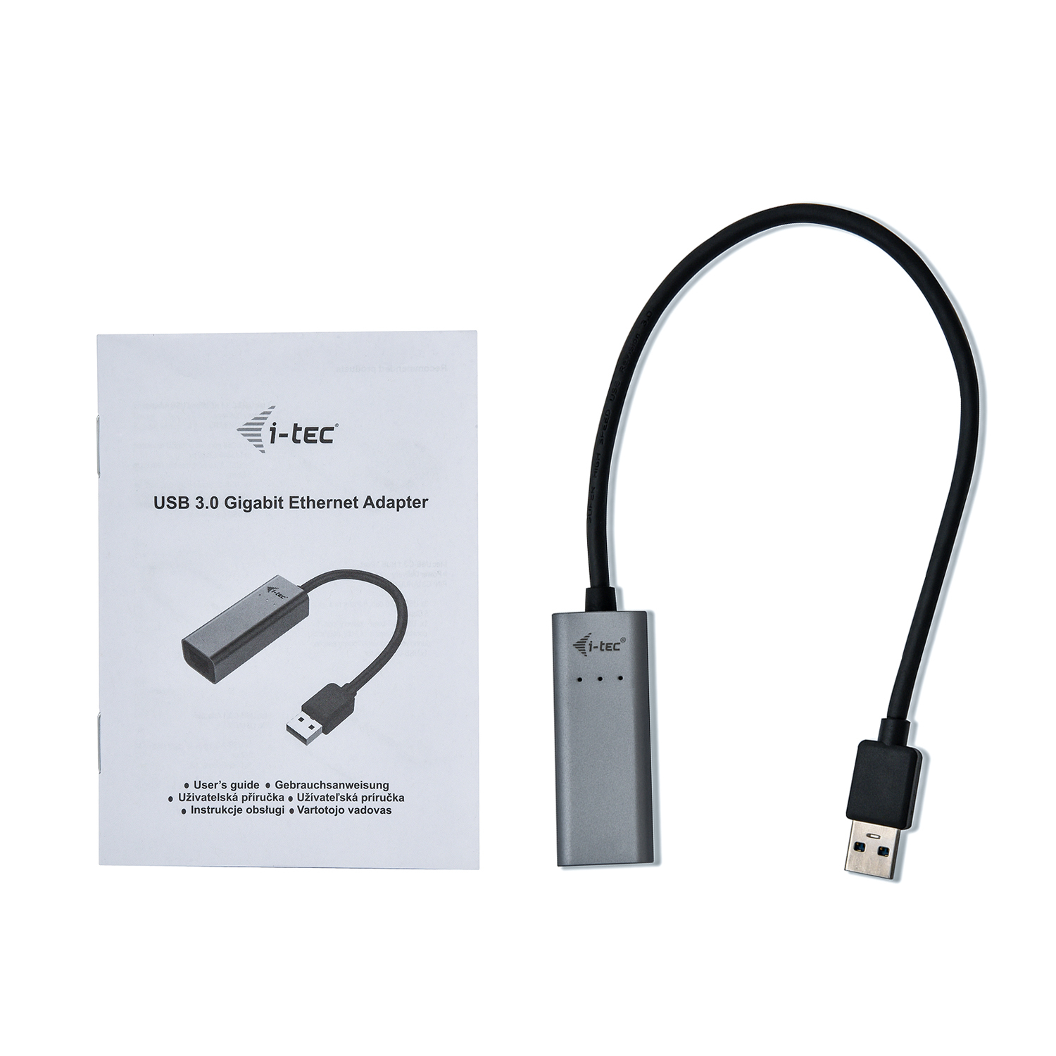 i-tec LAN-Adapter, RJ-45, USB-A 3.0 [Stecker]