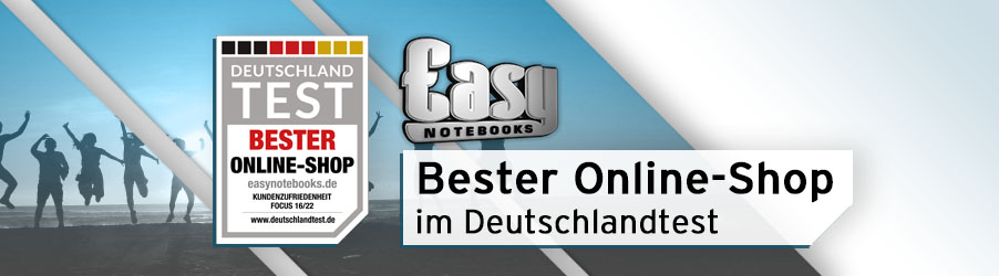 Easynotebooks.de wurde auch in 2022 als bester Online-Shop ausgezeichnet!