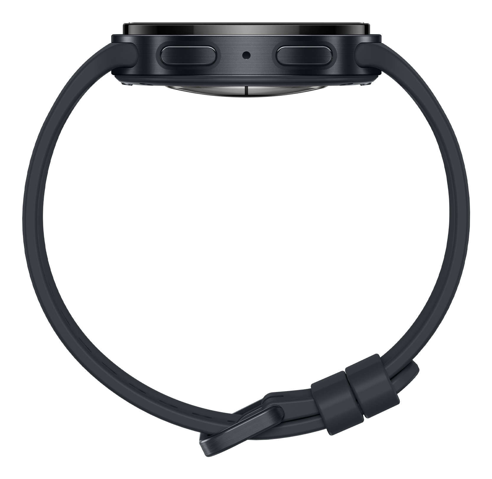 Samsung Galaxy Watch9 - 40 mm - Carbon-Schwarz - intelligente Uhr mit Sportband - schwarz - Bandgröß