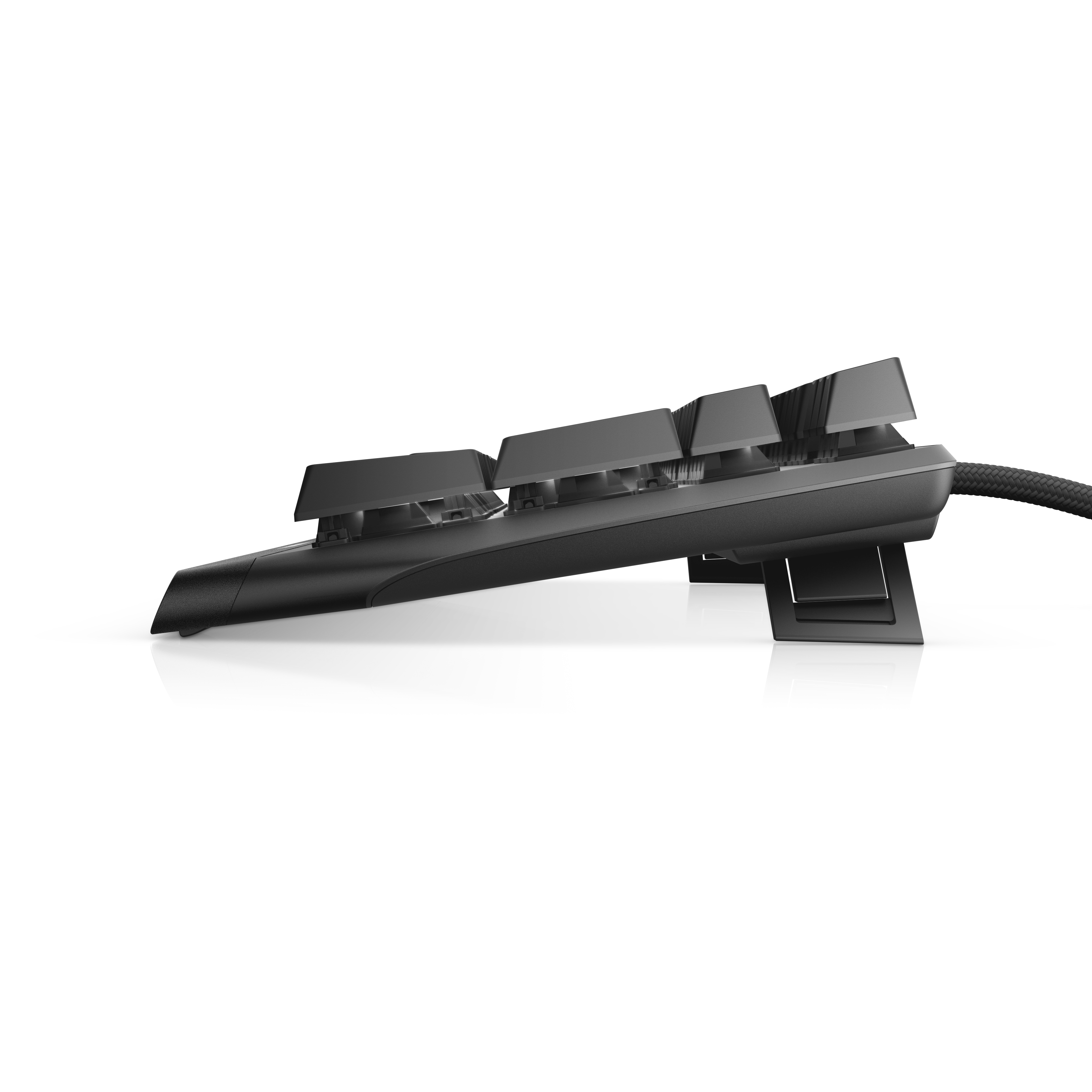 Dell Alienware AW310K, Volle Größe (100%), Kabelgebunden, USB, Mechanischer Switch, LED, Schwarz