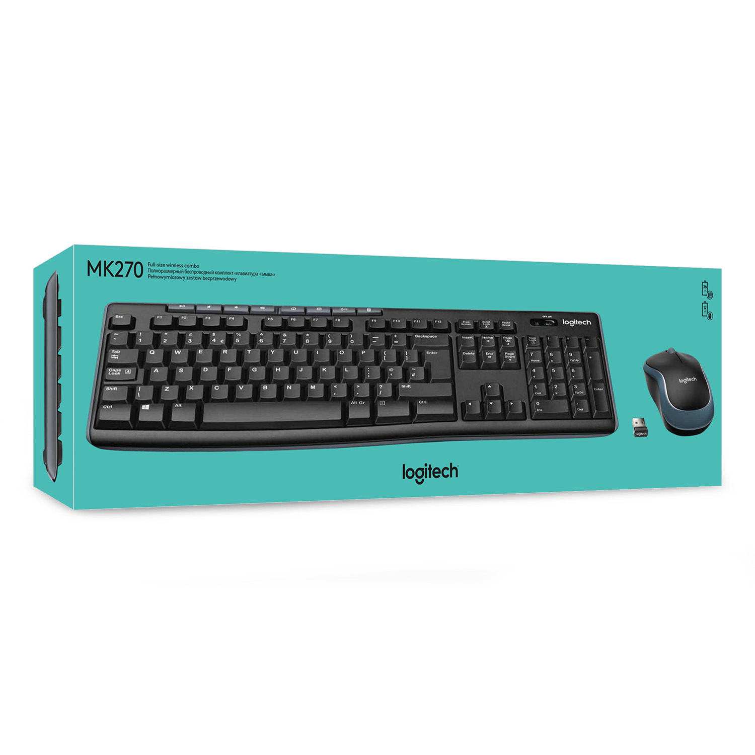 Logitech MK270 Wireless Combo - Tastatur-und-Maus-Set