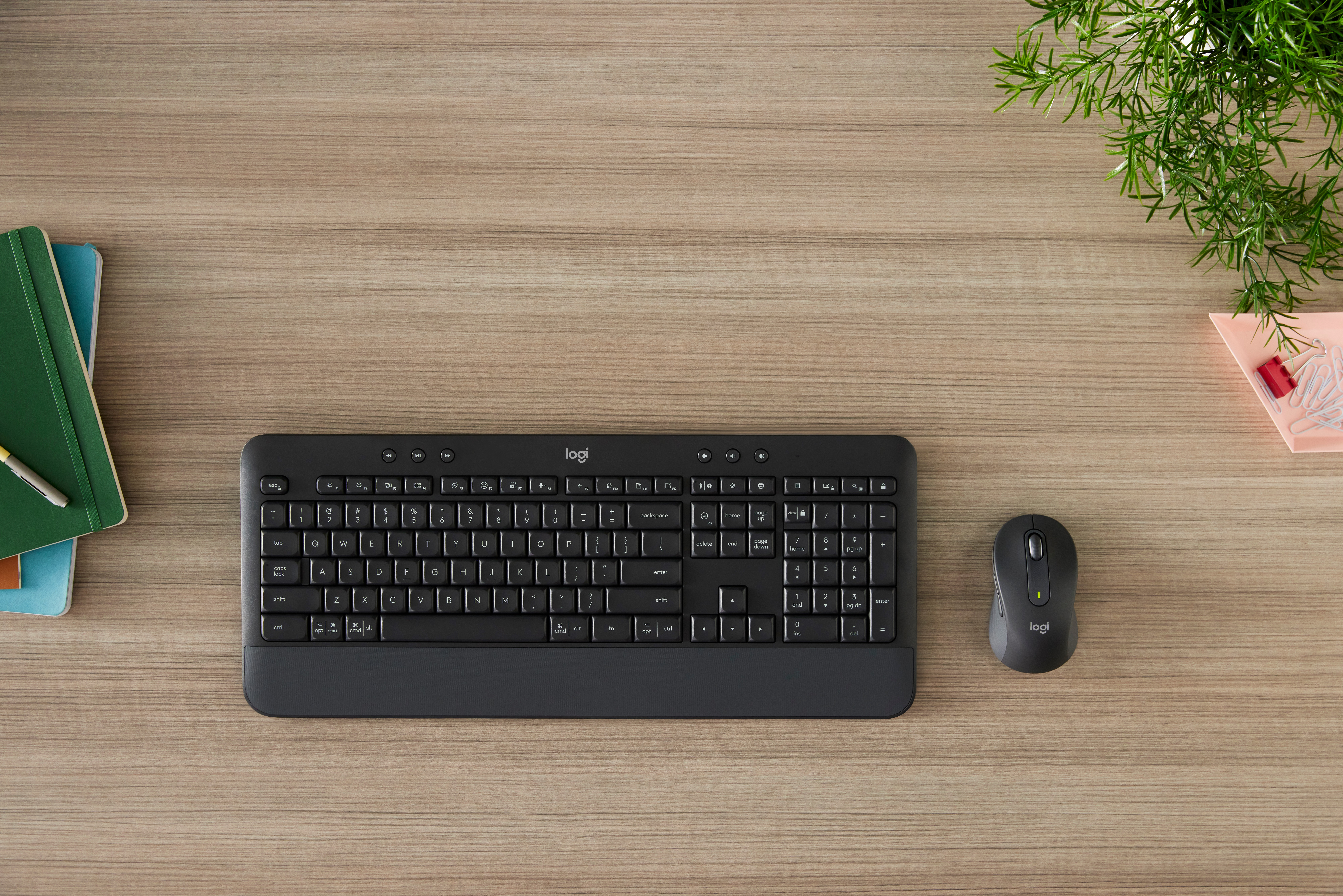 Logitech Signature MK650 Combo for Business Graphite, Logi Bolt, USB/Bluetooth, DE
