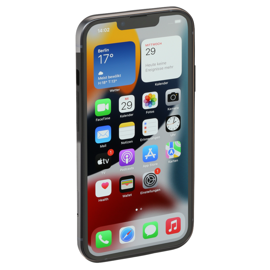 Hama Finest Feel, Cover, Apple, iPhone 13 Pro, 15,5 cm (6.1 Zoll), Schwarz