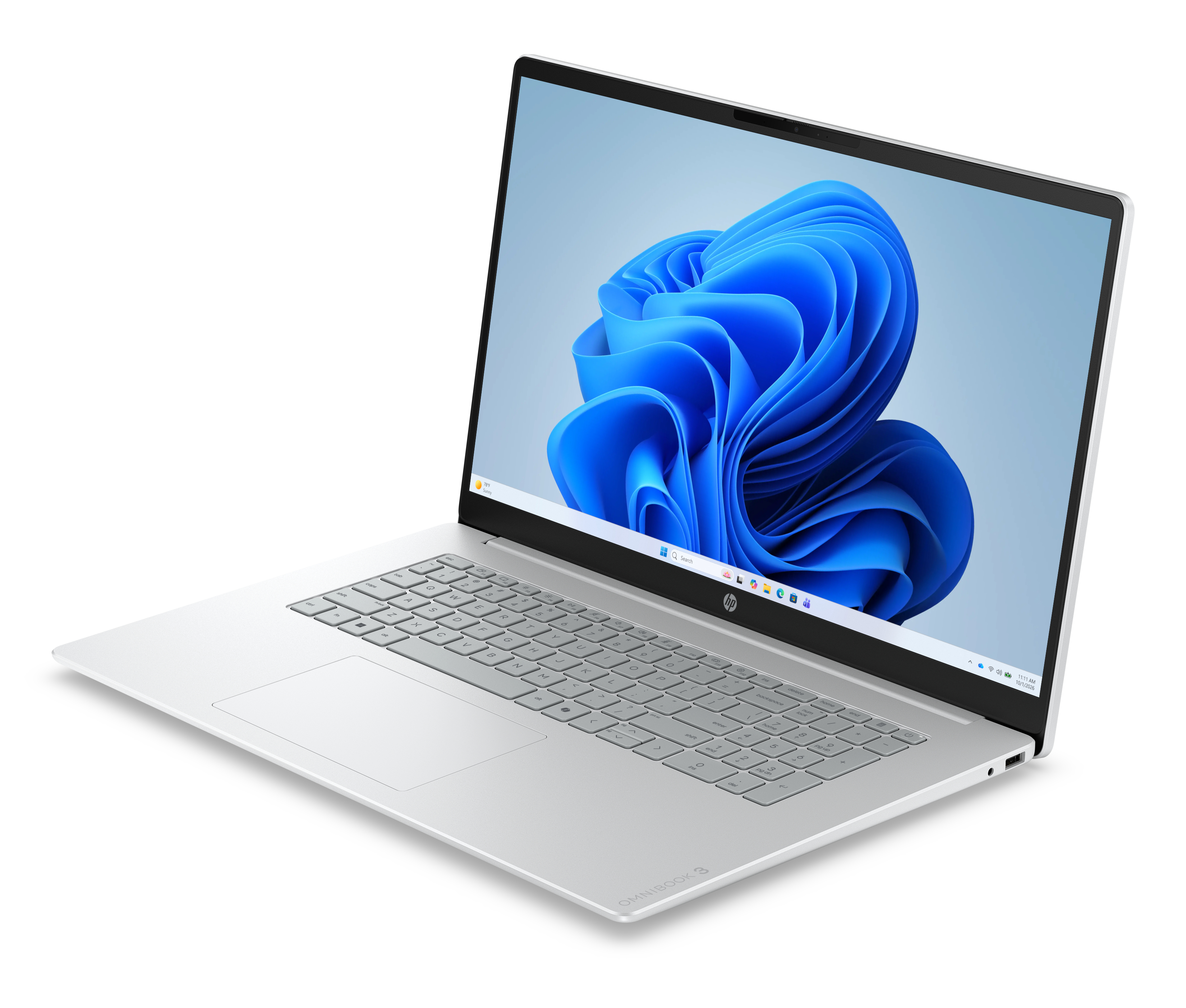 HP OmniBook 3 17-dp0231ngx 17.3" FHD, AMD Ryzen 3 7020U, 8GB RAM, 512GB SSD, Win11 Home, ohne NT