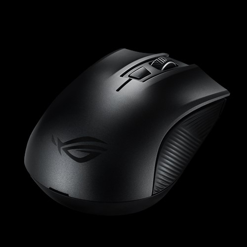 ASUS ROG Strix Carry - Maus - Für Rechtshänder - optisch - kabellos - 2.4 GHz, Bluetooth 5.0 LE - ka
