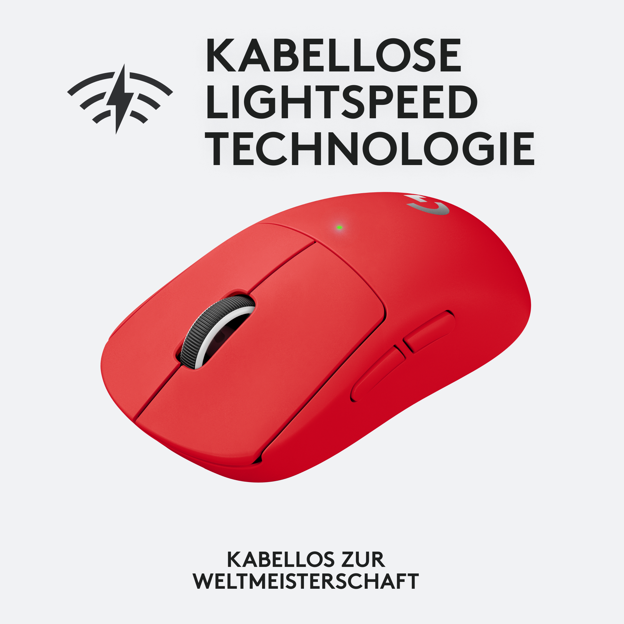 Logitech G PRO X SUPERLIGHT - Maus - optisch