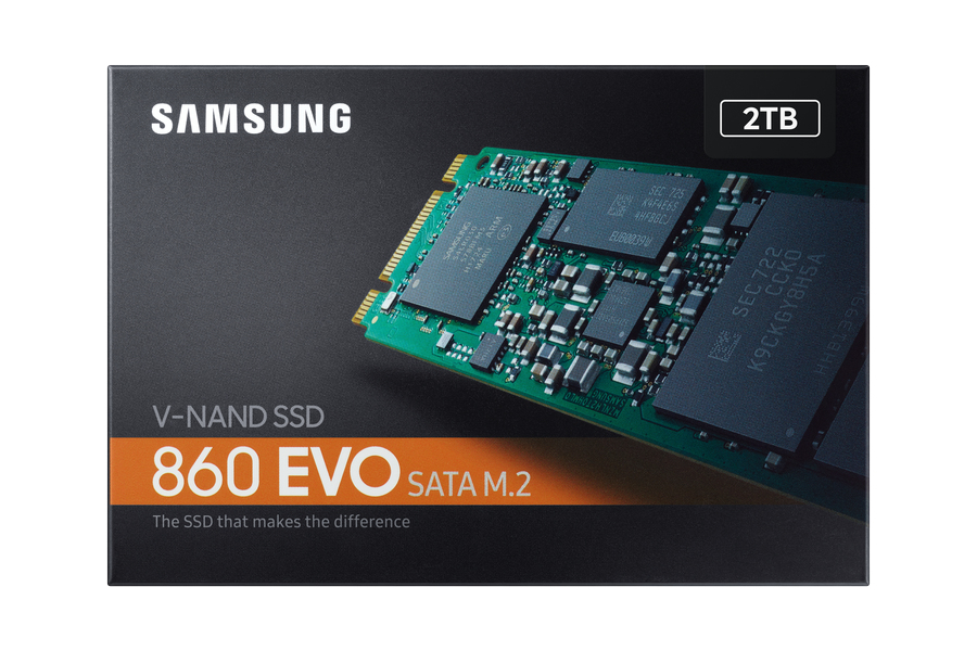 Samsung 860 EVO MZ-N6E2T0BW - SSD - verschlüsselt
