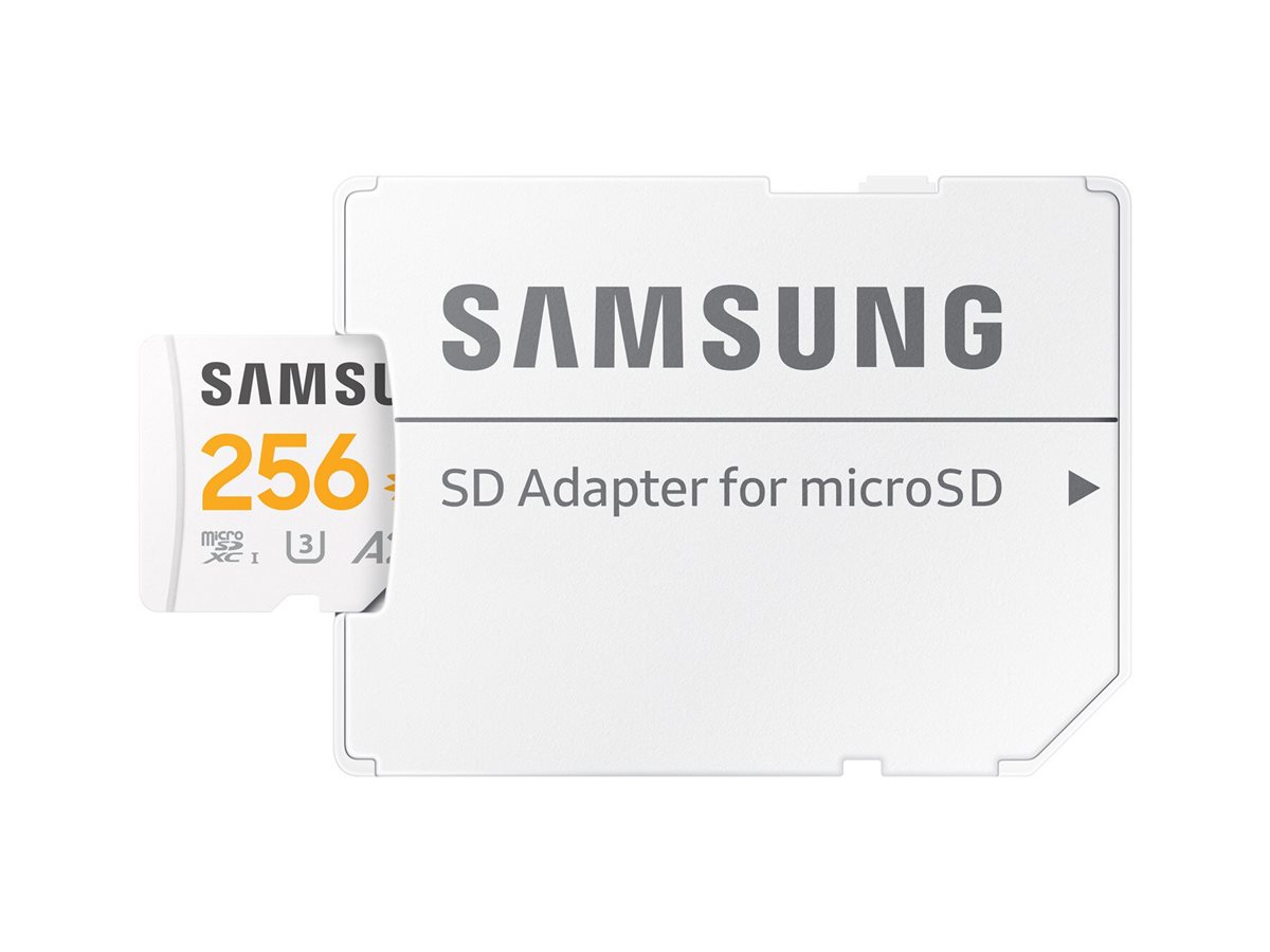 Samsung PRO Plus MB-MD256SA - Sonic the Hedgehog Flash-Speicherkarte (microSDXC-an-SD-Adapter inbegr