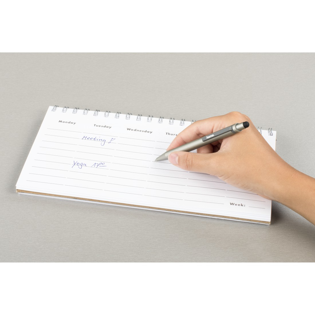 Hama Essential Line "Mini" 2-in-1 - Stift/Kugelschreiber für Tablet, Handy