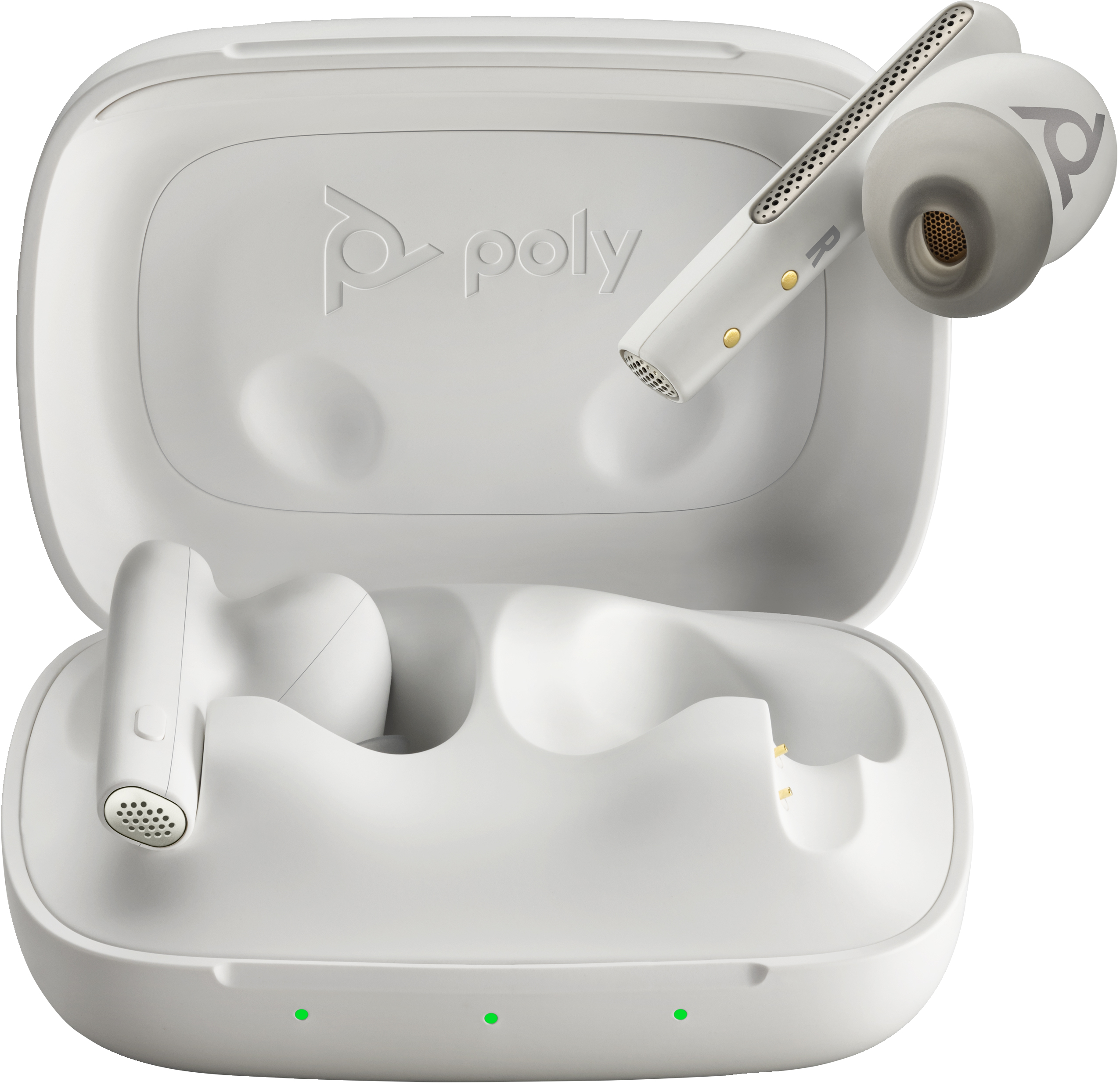 Poly HP Poly Voyager Free 60 UC - True Wireless-Kopfhörer mit Mikrofon