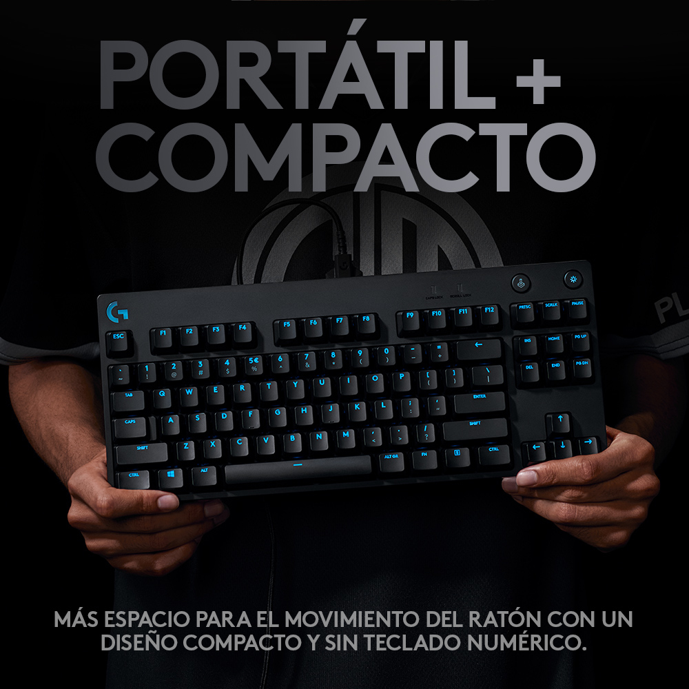 Logitech G PRO - Tastatur - hintergrundbeleuchtet