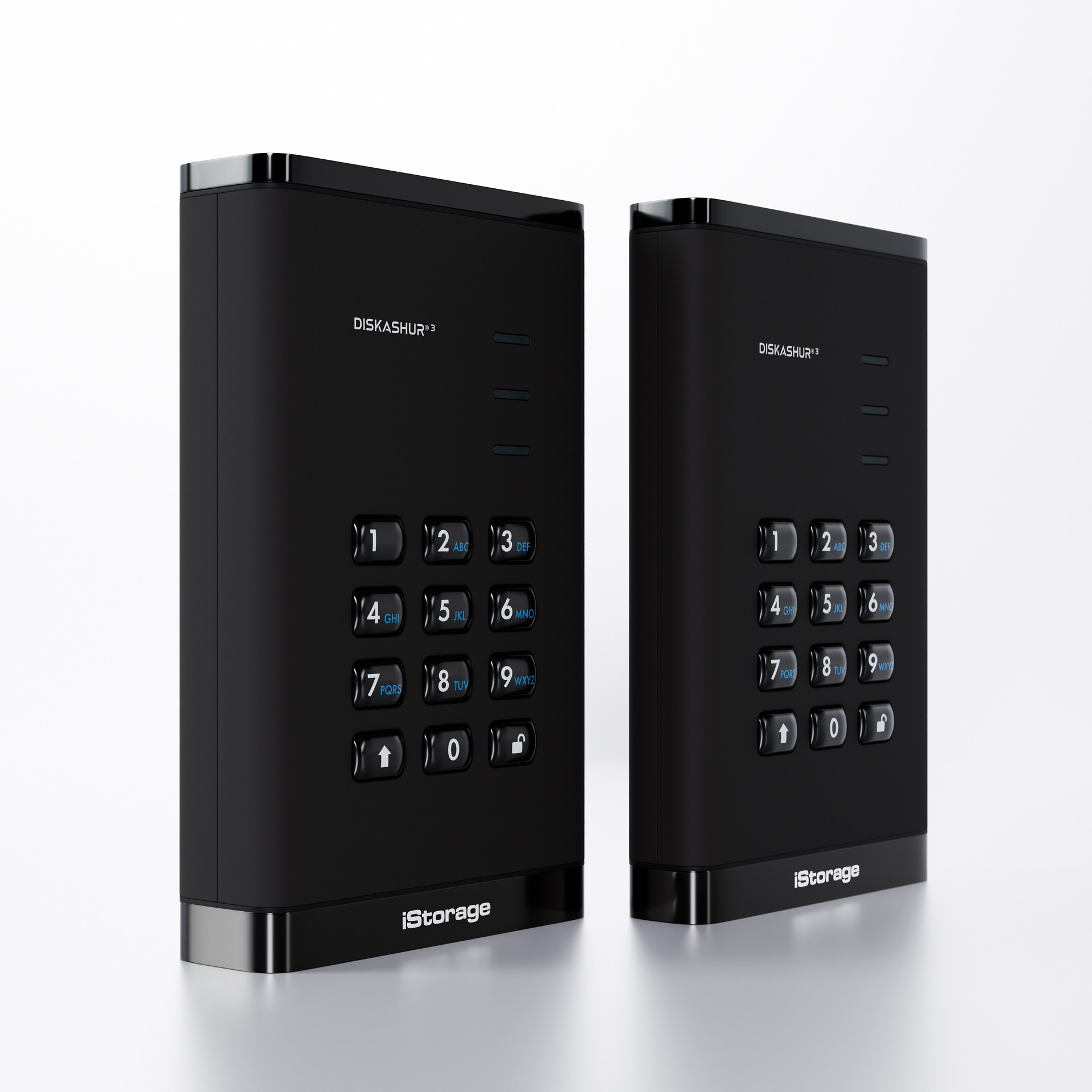 iStorage diskAshur³ - SSD - verschlüsselt - 8 TB - extern (tragbar)