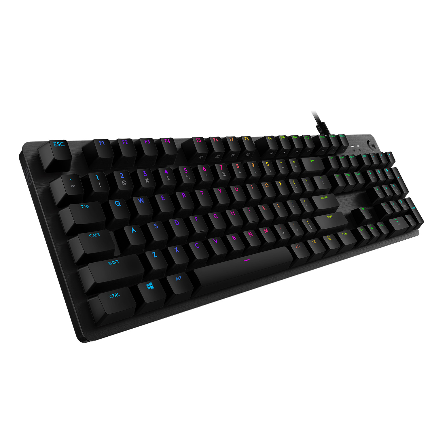 Logitech G G512 CARBON LIGHTSYNC RGB Mechanical Gaming Keyboard with GX Brown switches, Kabelgebunde