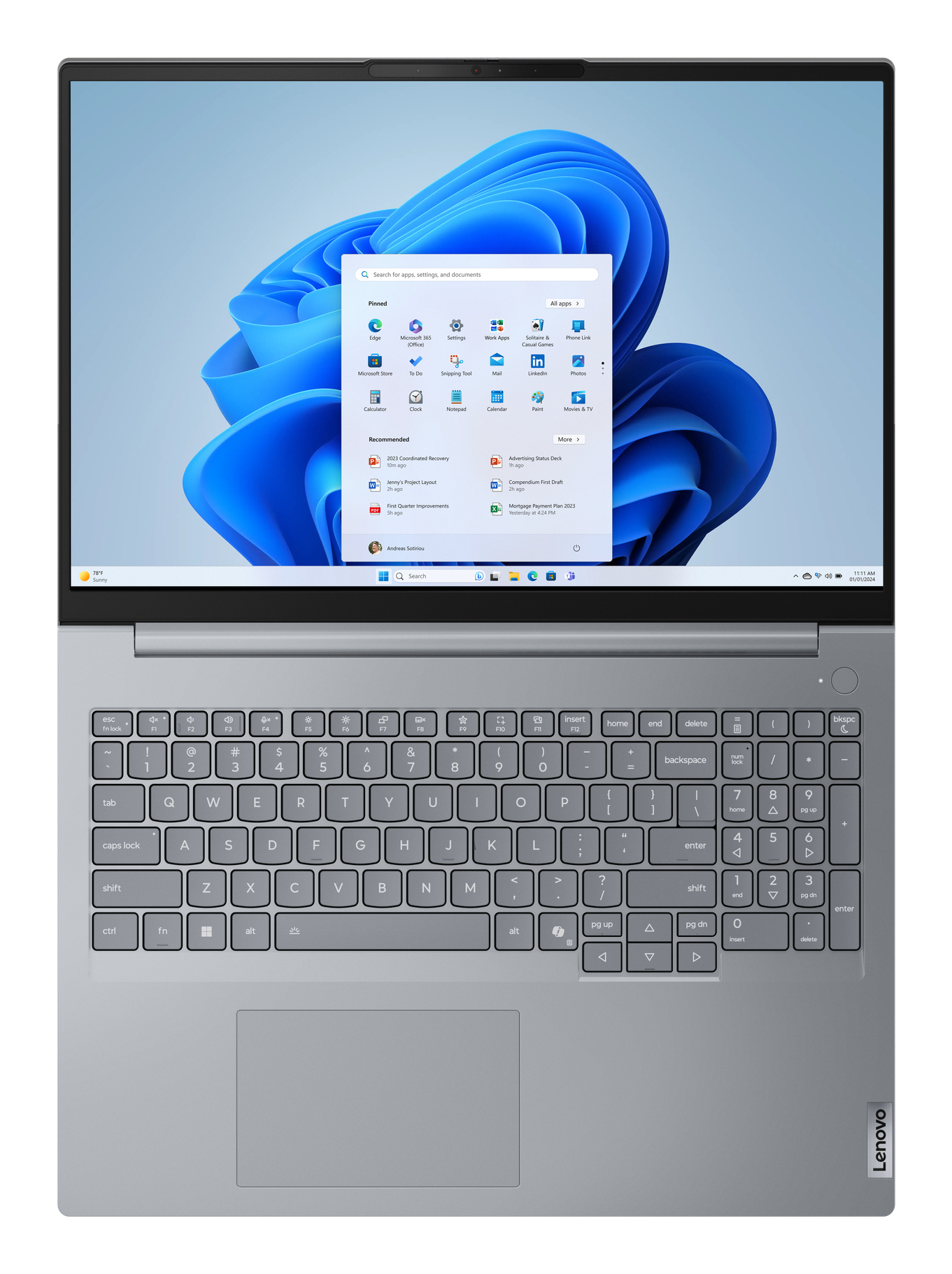 Lenovo ThinkBook 16 G8 IAL - 16" WUXGA, Core Ultra 5 225U, 32GB, 1TB SSD, Win11 Pro