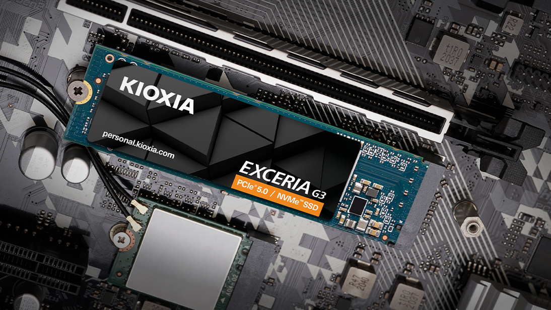 Kioxia EXCERIA G3 - SSD - 2 TB - intern - M.2 2280 - PCI Express 5.0 x4 (NVMe)
