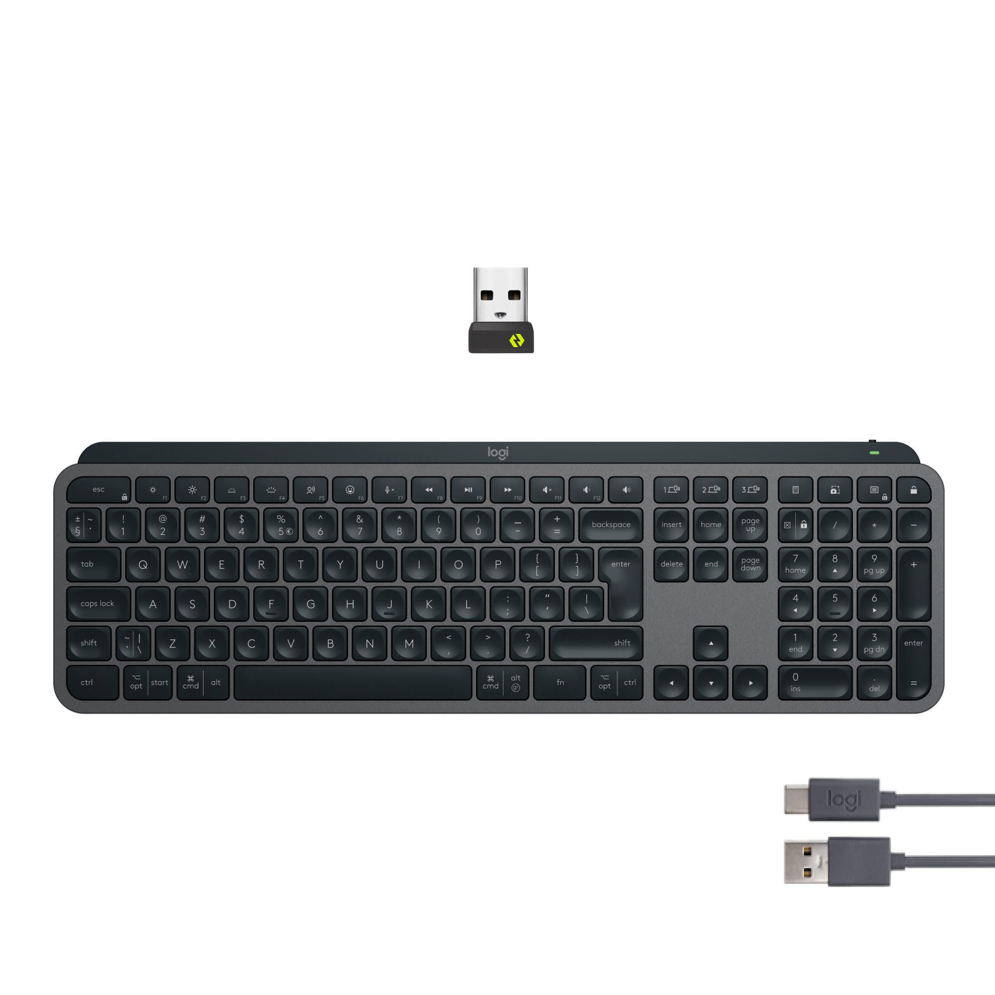 Logitech MX Keys S - Tastatur - hinterleuchtet