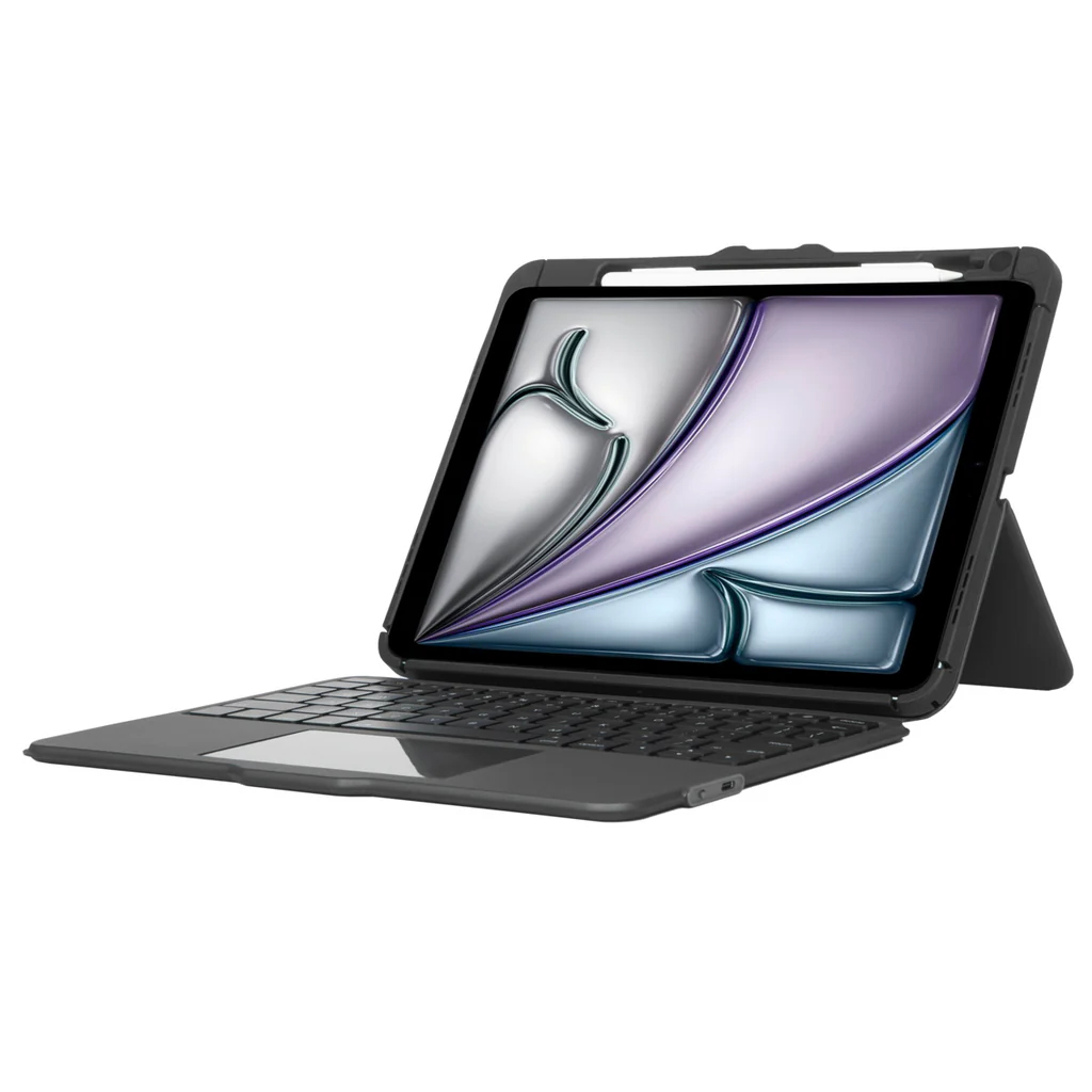 Targus VersaVu, QWERTZ, Deutsch, Trackpad, Apple, iPad Air (M2) 11-inch, iPad (10th gen) 10.9-inch,