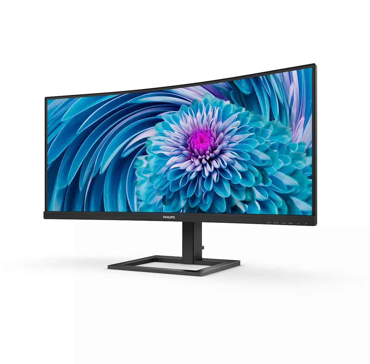 B-WARE - Philips E-line 346E2CUAE Curved-Monitor 86.4cm (34"), UWQHD, VA, 4ms, HDMI, Displayport, US