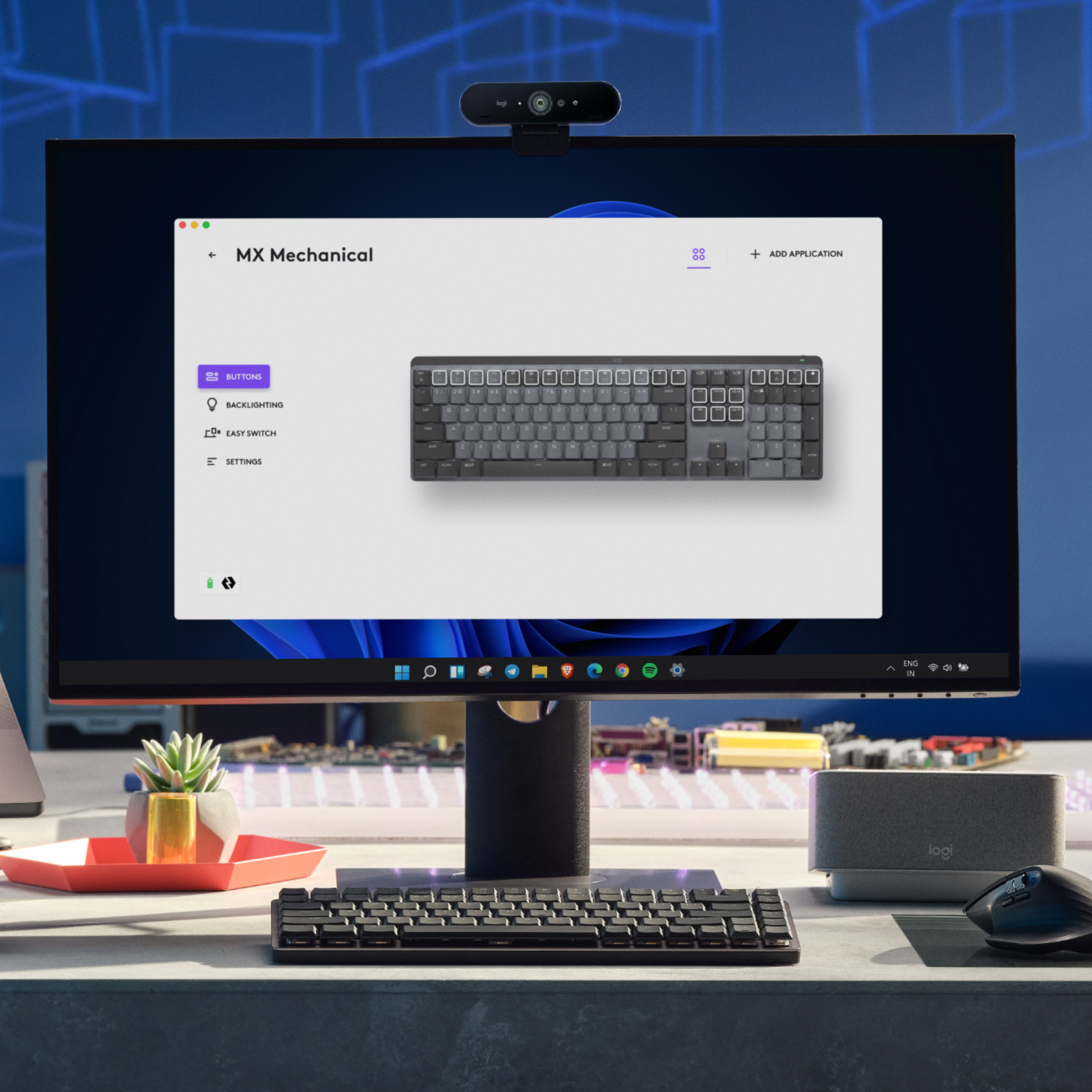 Logitech Master Series MX Mechanical - Tastatur