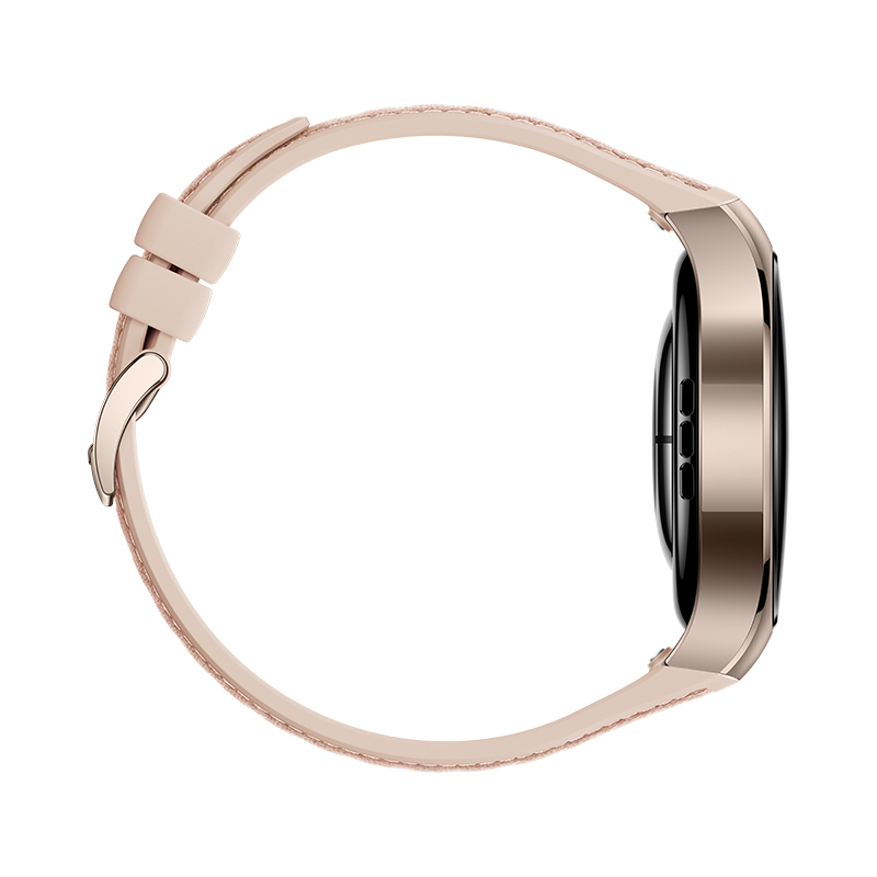 Huawei Watch 5 - 42 mm - 904L stainless steel - intelligente Uhr mit Riemen - Verbundmaterial - Hand