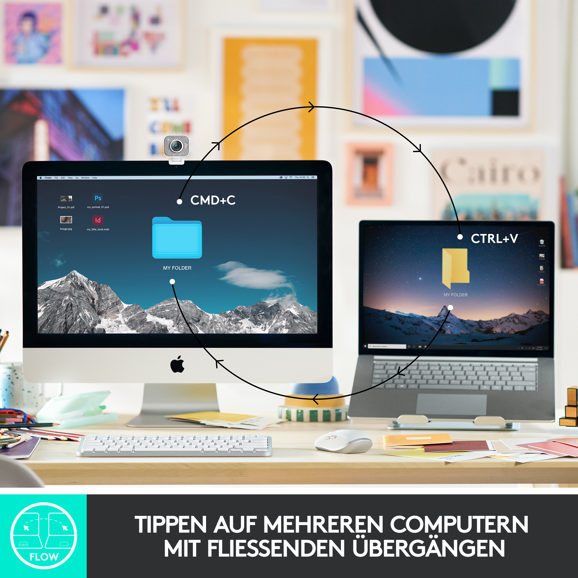 Logitech MX Keys Mini - Tastatur - hinterleuchtet