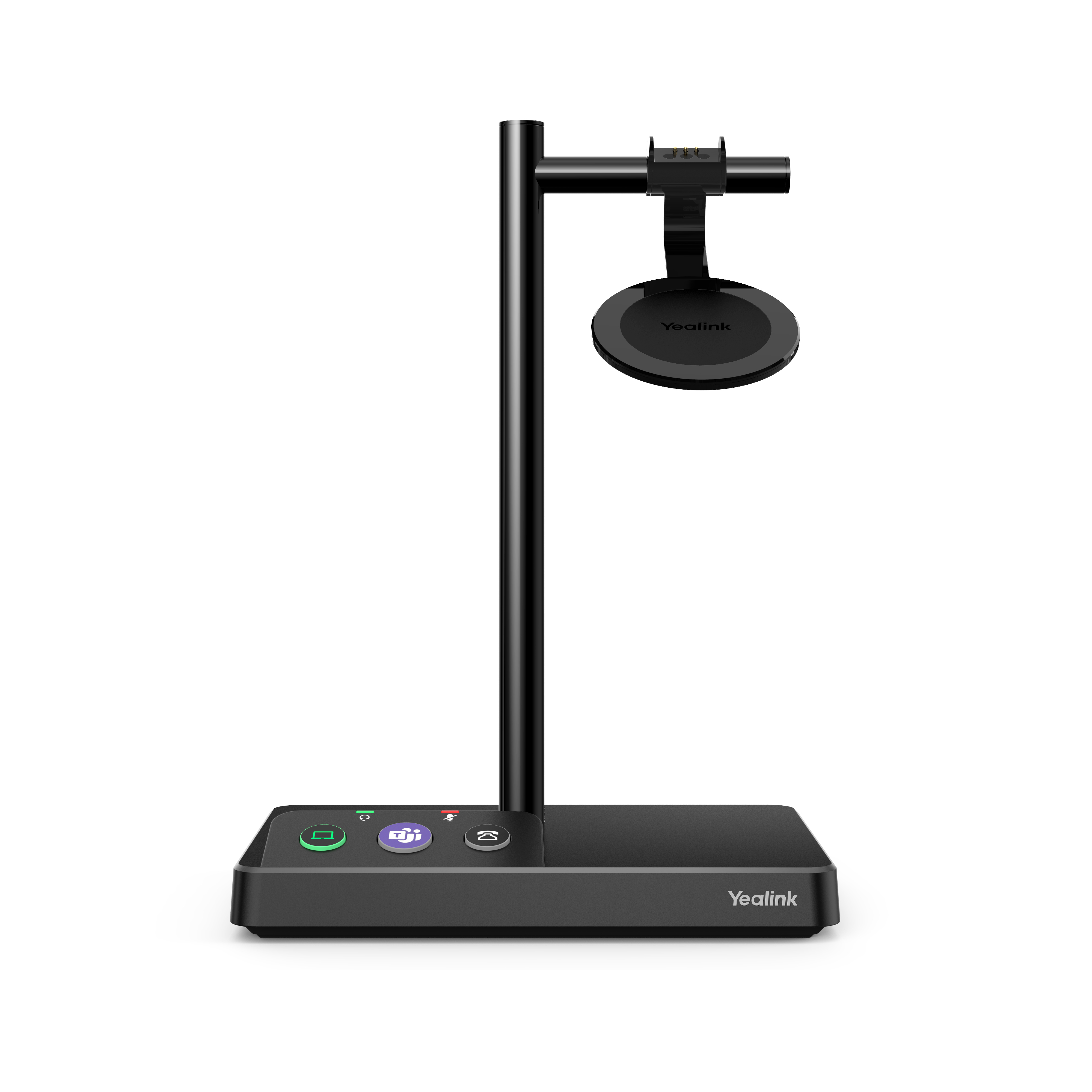 Yealink WH62 Mono Teams Headset, Kabellos, Büro/Callcenter, 20 - 20000 Hz, 80 g, Kopfhörer, Schwarz