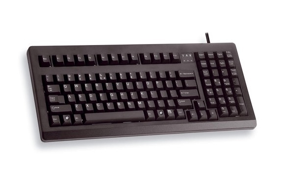 Cherry G80-1800 - Tastatur - PS/2, USB - GB