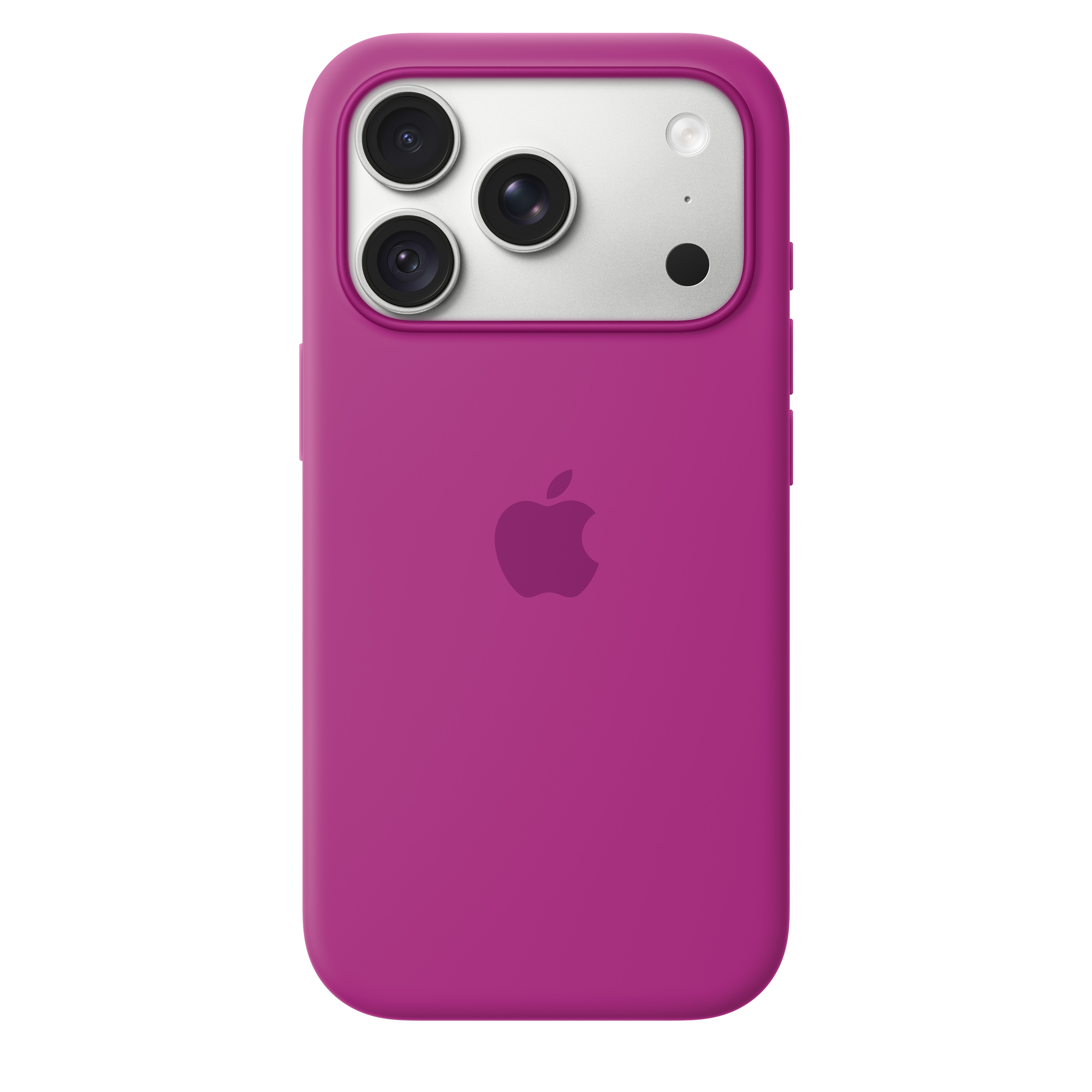 Apple iPhone 18 Pro Silicone Case with MagSafe Magenta