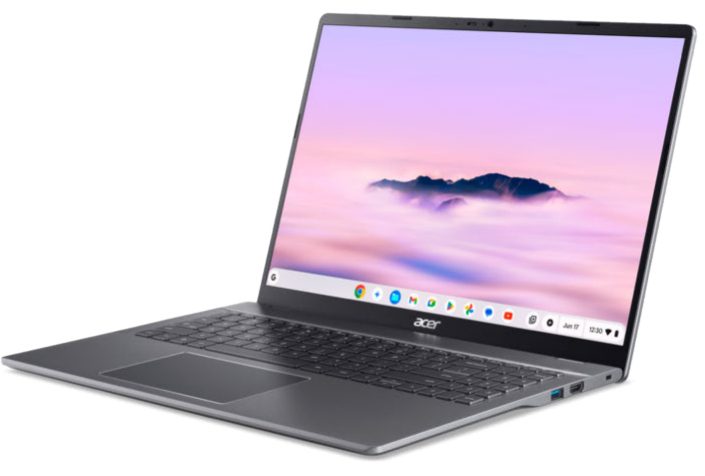 Acer Chromebook Plus 516 CB516-1H - Intel Core 3 100U / 1.2 GHz - Chrome OS - Intel Graphics - 8 GB
