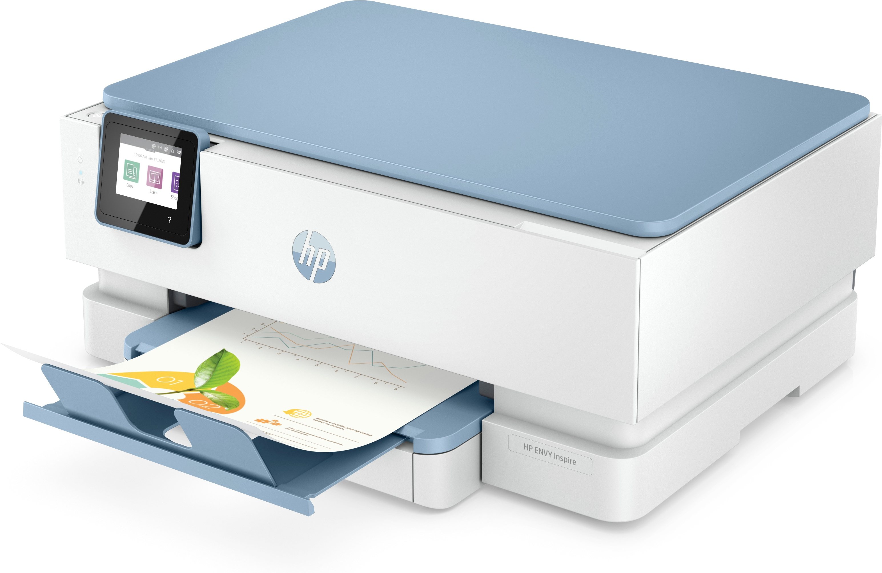 HP ENVY Inspire 7221e All-in-One - Multifunktionsdrucker - Farbe - Tintenstrahl - 216 x 297 mm (Orig