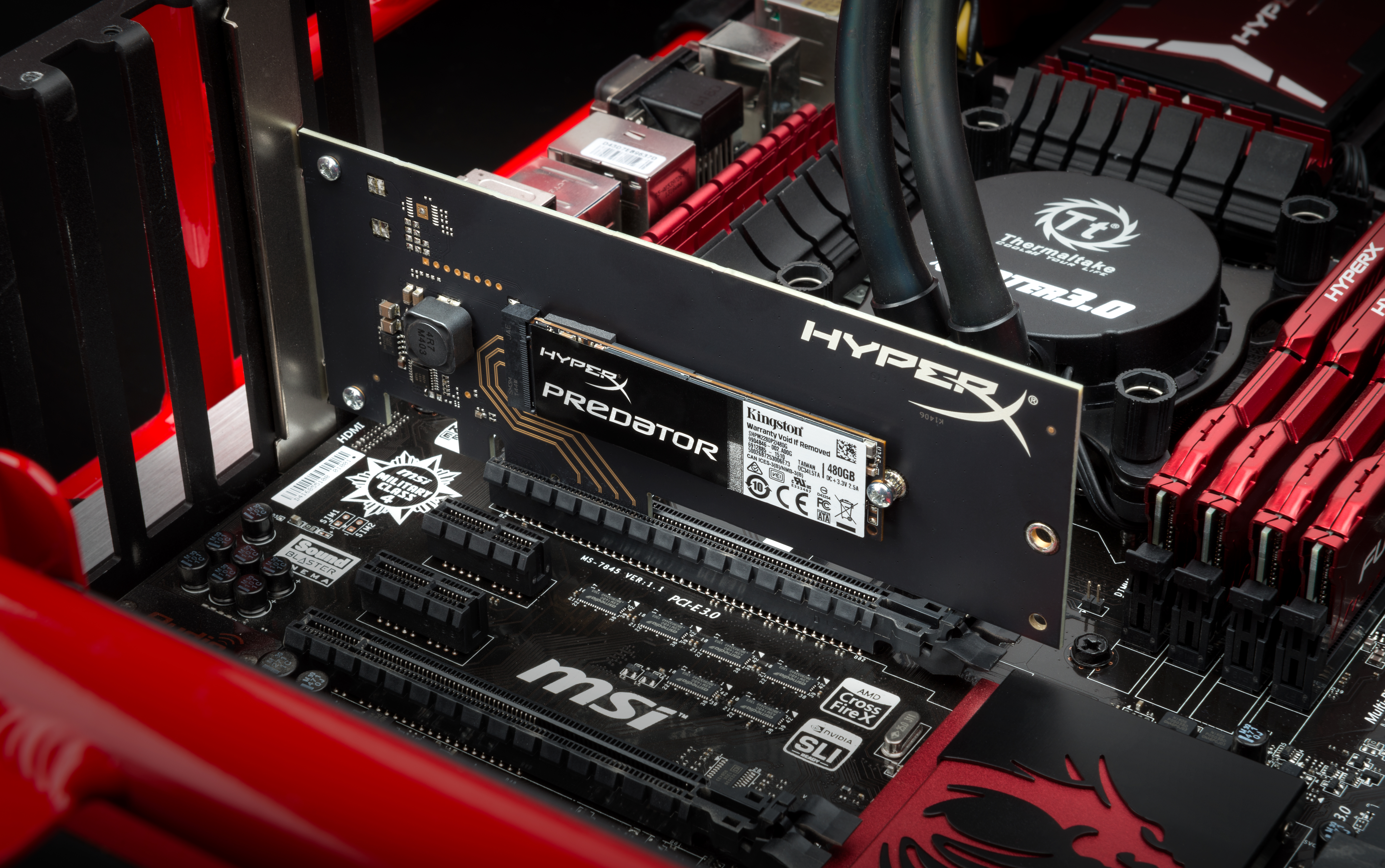 HyperX Predator - SSD - 480 GB - intern - M.2