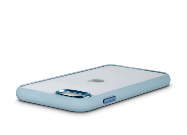 Hama 00138191, Cover, Apple, iPhone 7/8/SE 2020/SE 2022, 11,9 cm (4.7"), Hellblau, Transparent