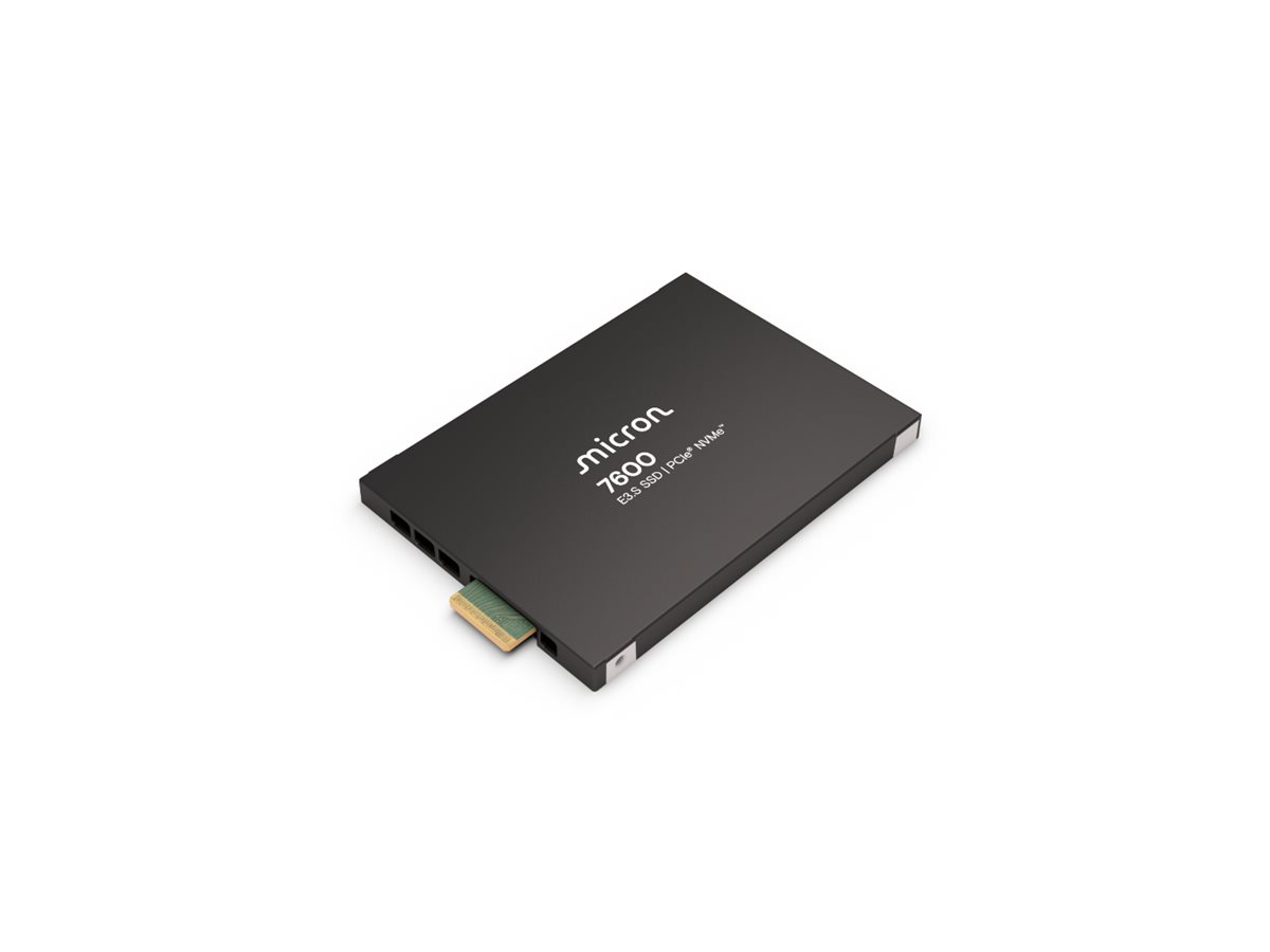 Micron 7600 MAX - SSD - Mixed Use - verschlüsselt - 1.6 TB - intern - E3.S (E3.S)