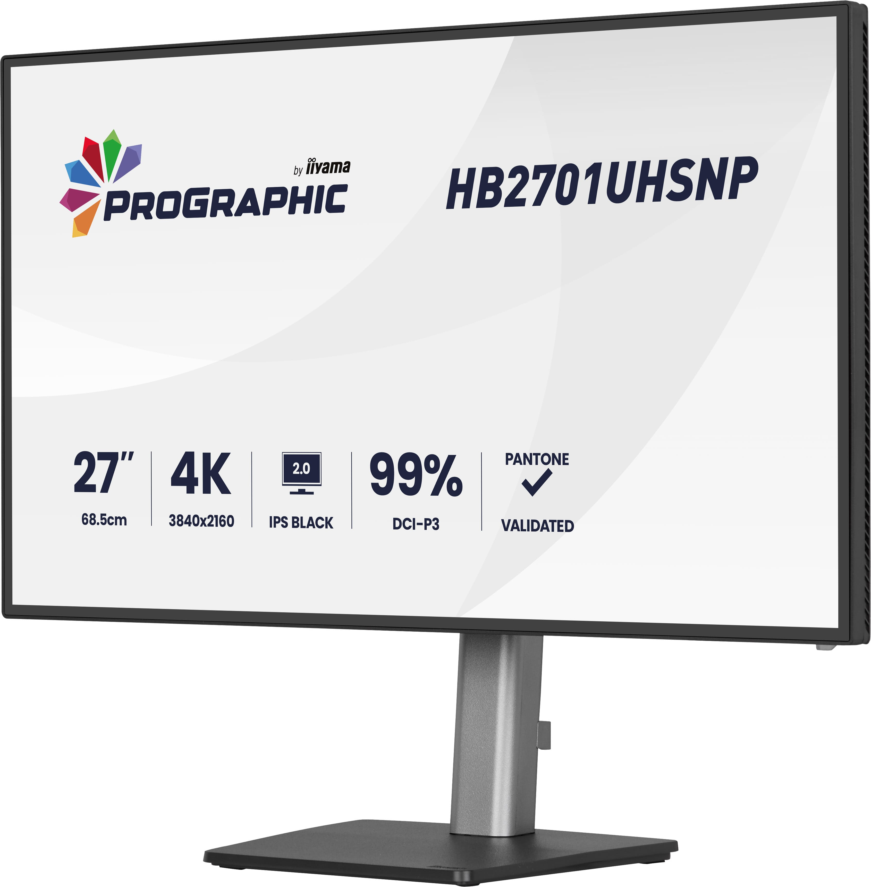 Iiyama ProGraphic HB2701UHSNP-B1 - LED-Monitor - 68.5 cm (27")