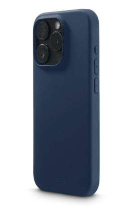 Hama Fantastic Feel, Cover, Apple, iPhone 15 Pro, 15,5 cm (6.1"), Dunkelblau