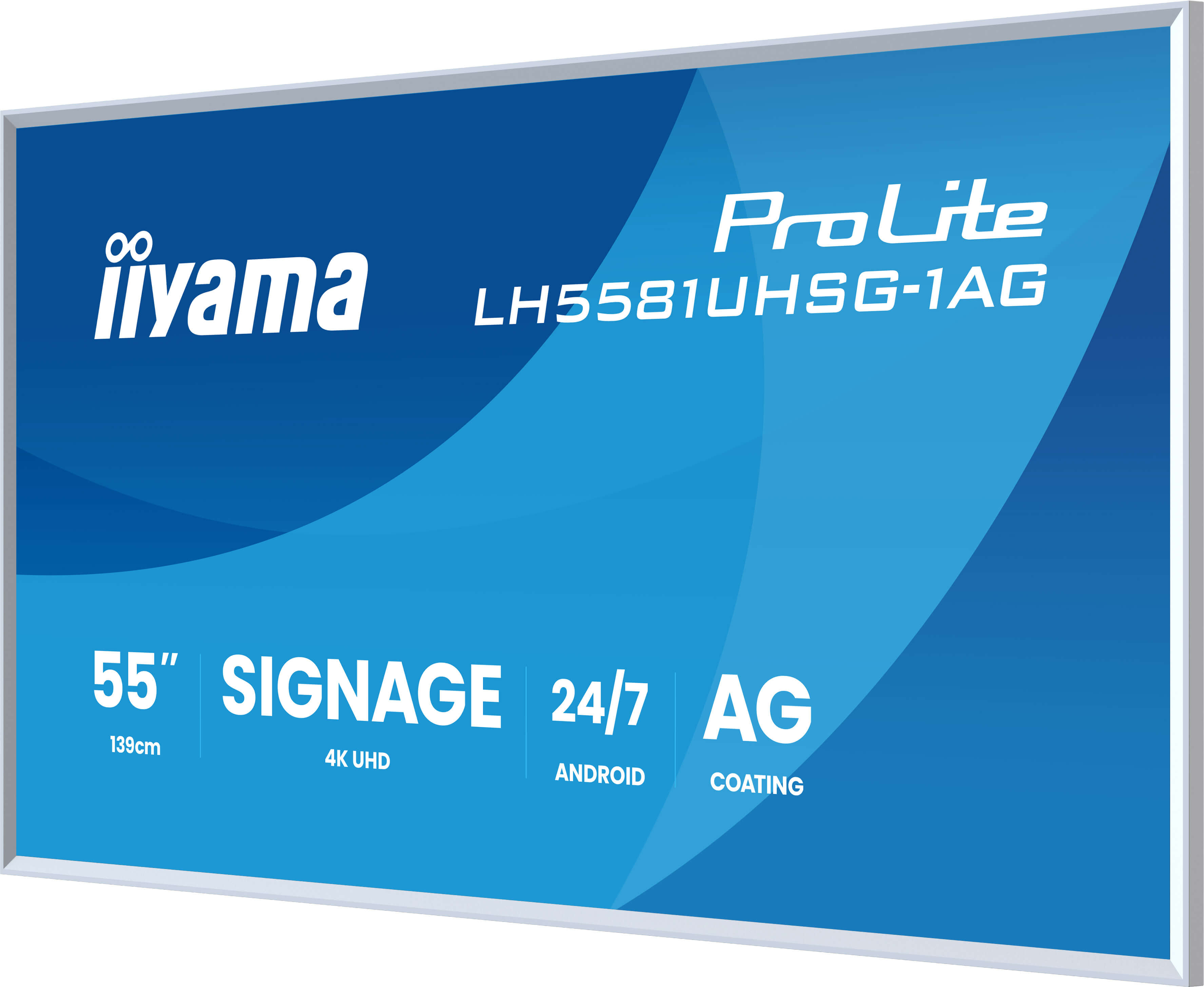 Iiyama 65"W LCD 4K UHD VA Gallery Line with Rem