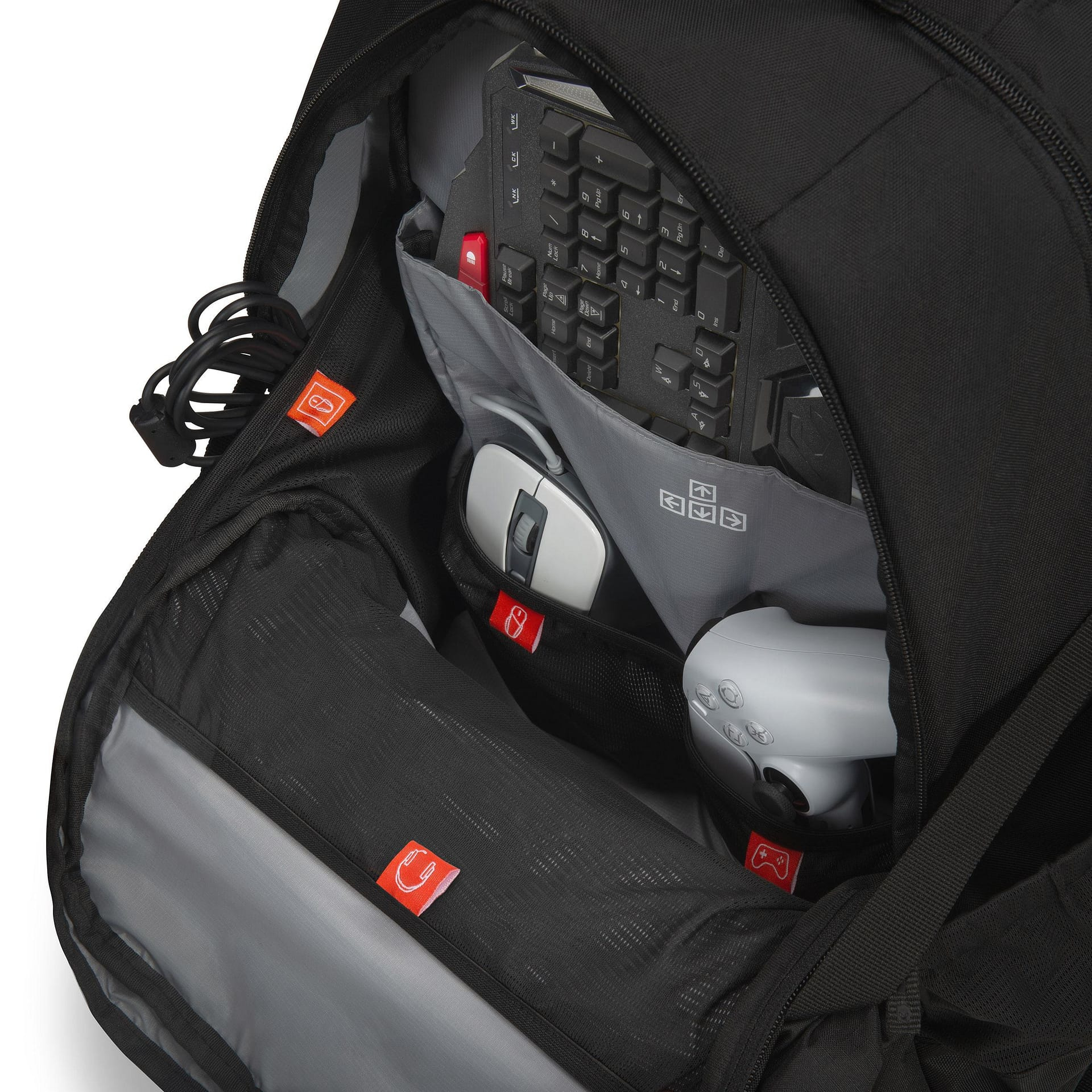 Dicota Caturix Forza - Notebook-Rucksack - 43.9 cm (17.3")