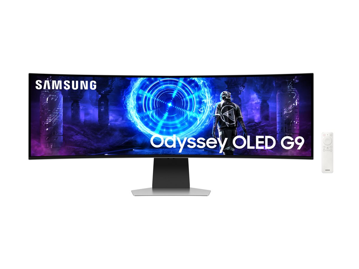 Samsung Odyssey G9 S49DG954SU Curved-Monitor 124cm (49") DQHD, OLED, 0.03ms, HDMI, Micro-HDMI, USB-C