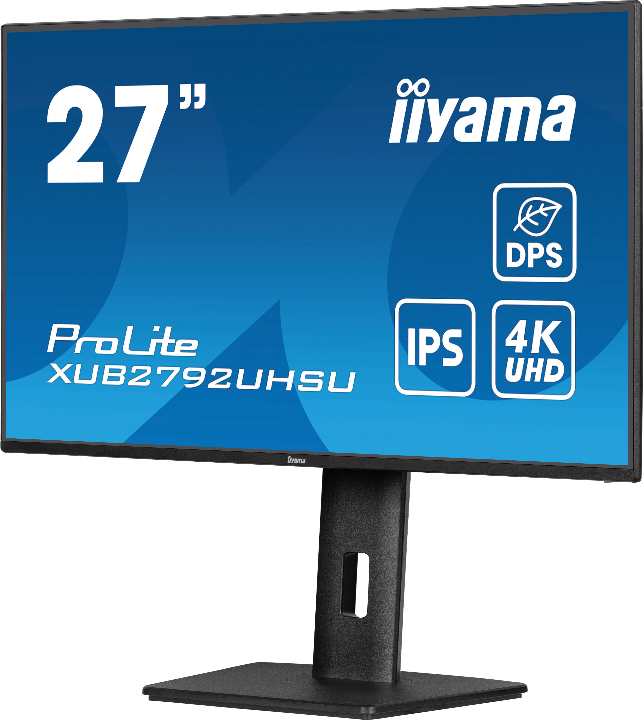 iiyama ProLite XUB2792UHSU-B6 Monitor 68.6 cm (27") 4K UHD, IPS, 4ms, HDMI, Displayport, USB