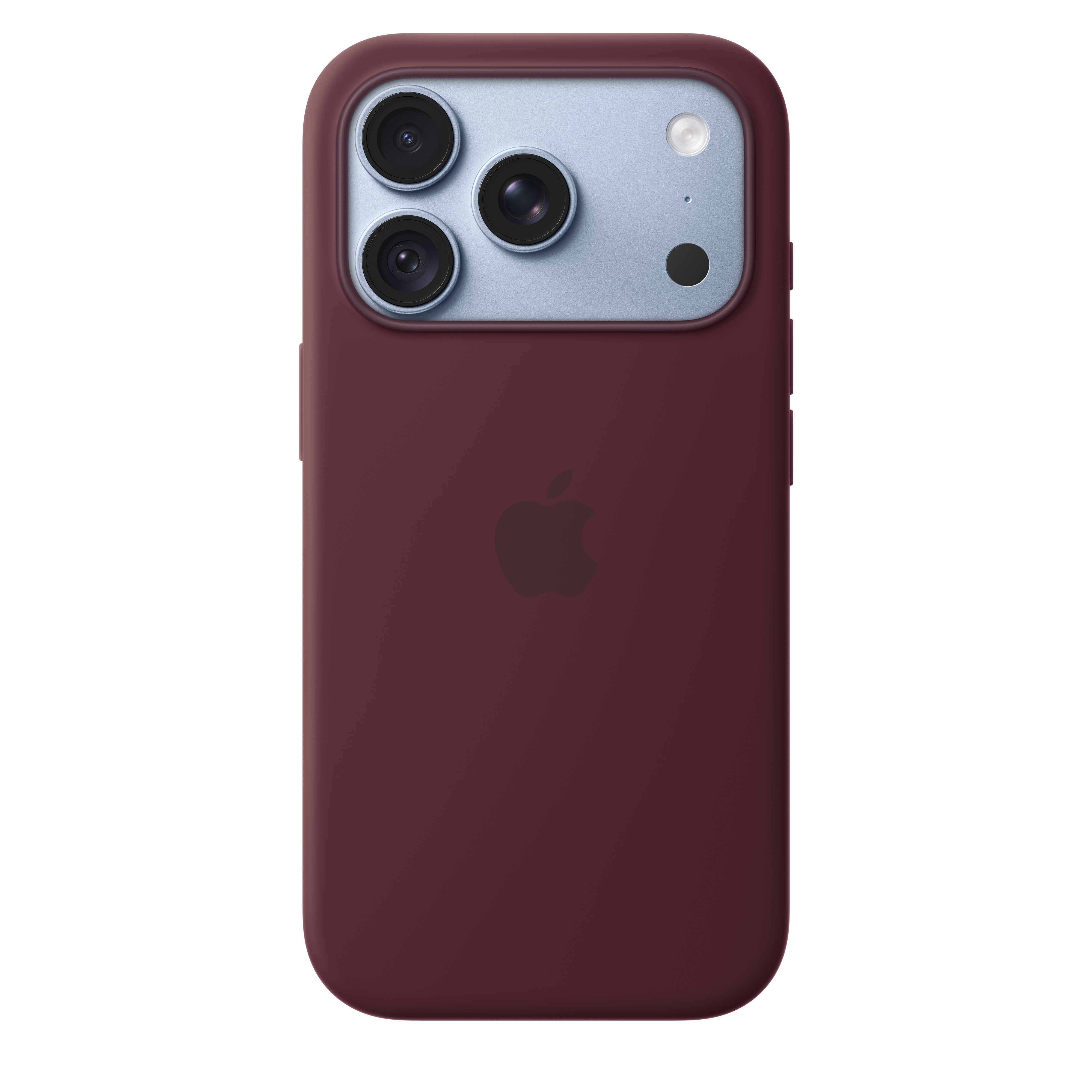 Apple iPhone 18 Pro Silicone Case with MagSafe Burgundy