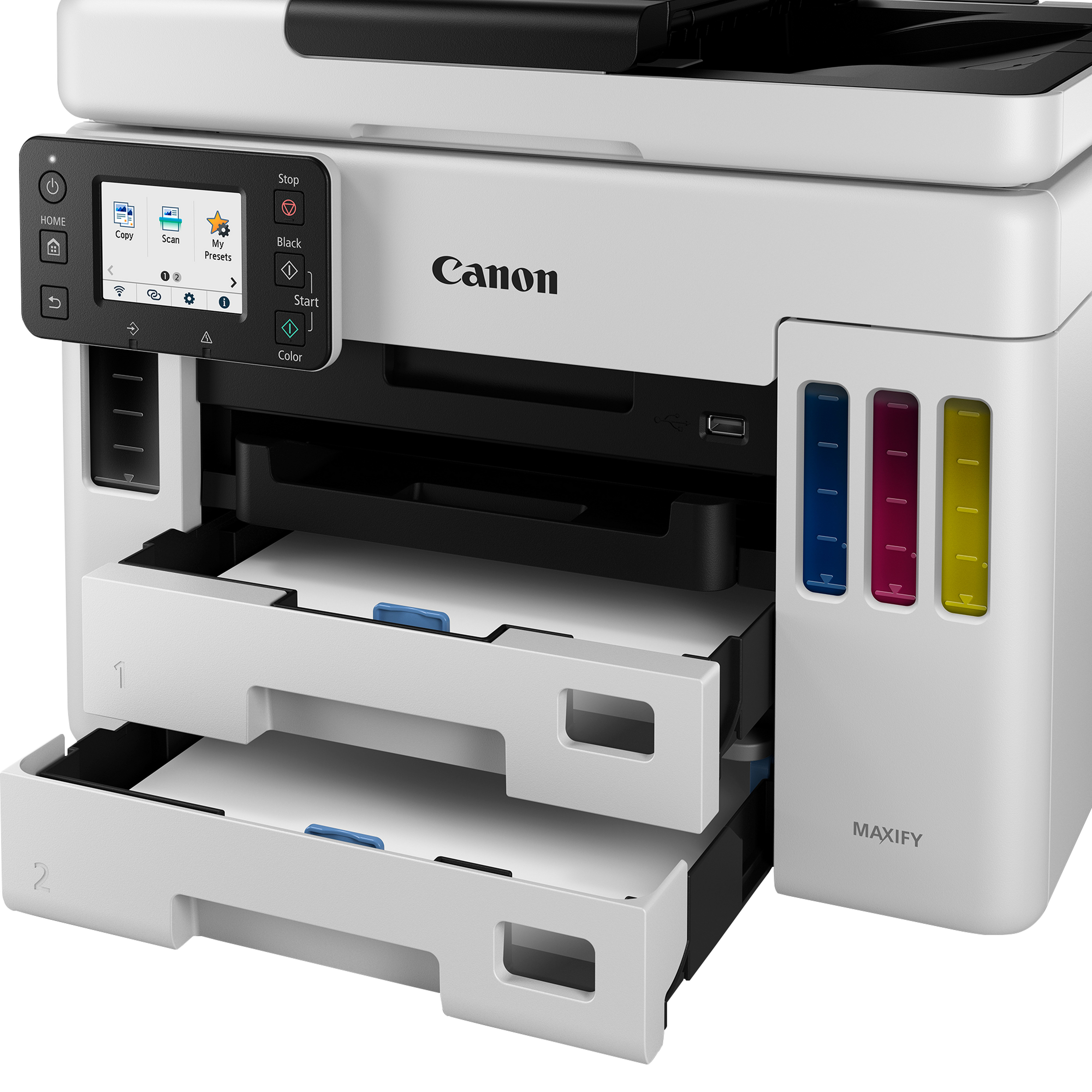 Canon MAXIFY GX7050, Multifunktionsdrucker, Farbe, Tintenstrahl, nachfüllbar