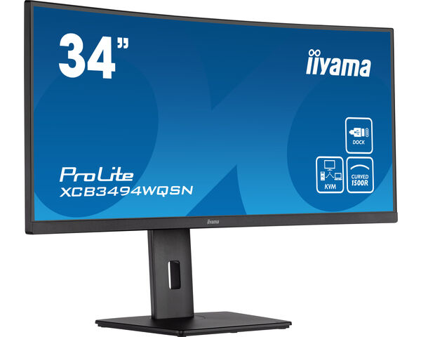 Iiyama ProLite XCB3494WQSN-B5 - LED-Monitor - gebogen - 86.4 cm (34")