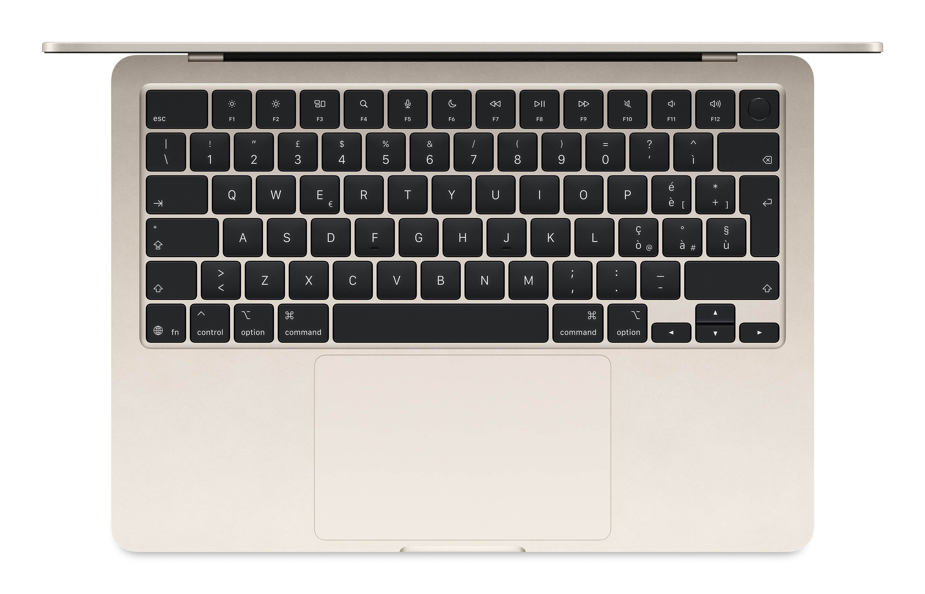 Apple MacBook Air 13", Starlight, M4 - 10 Core CPU / 8 Core GPU, 16GB RAM, 256GB SSD, DE